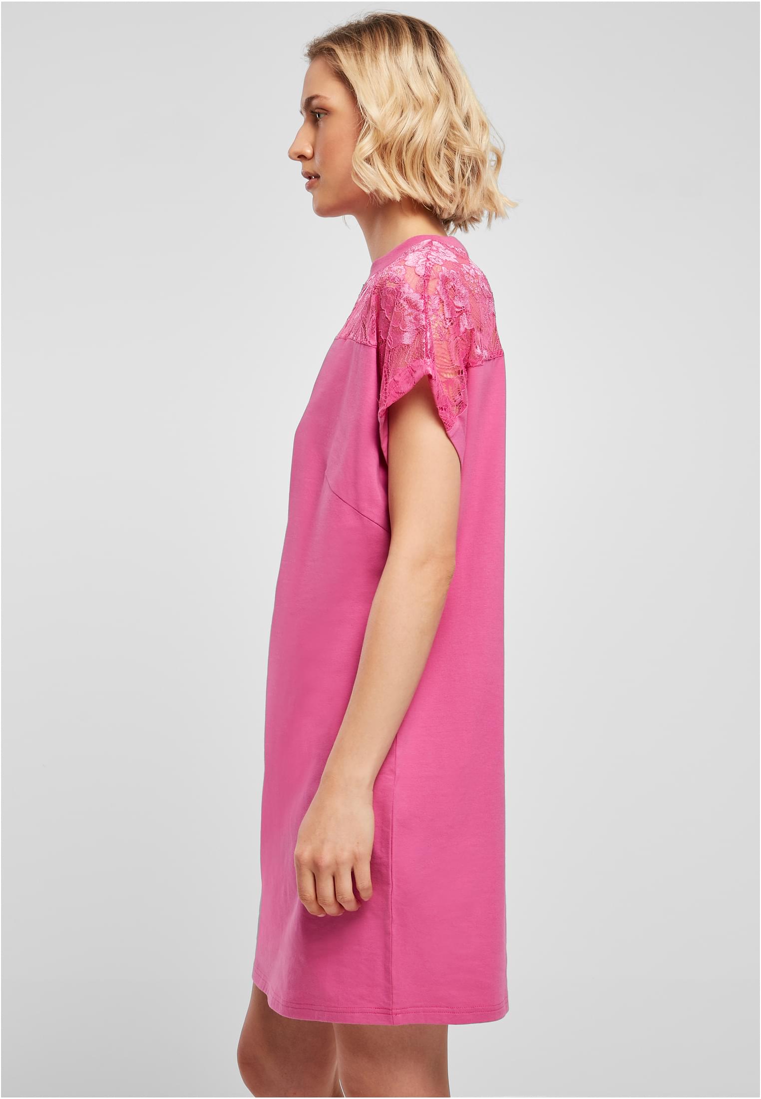 Ladies Lace Tee Dress | brightviolet