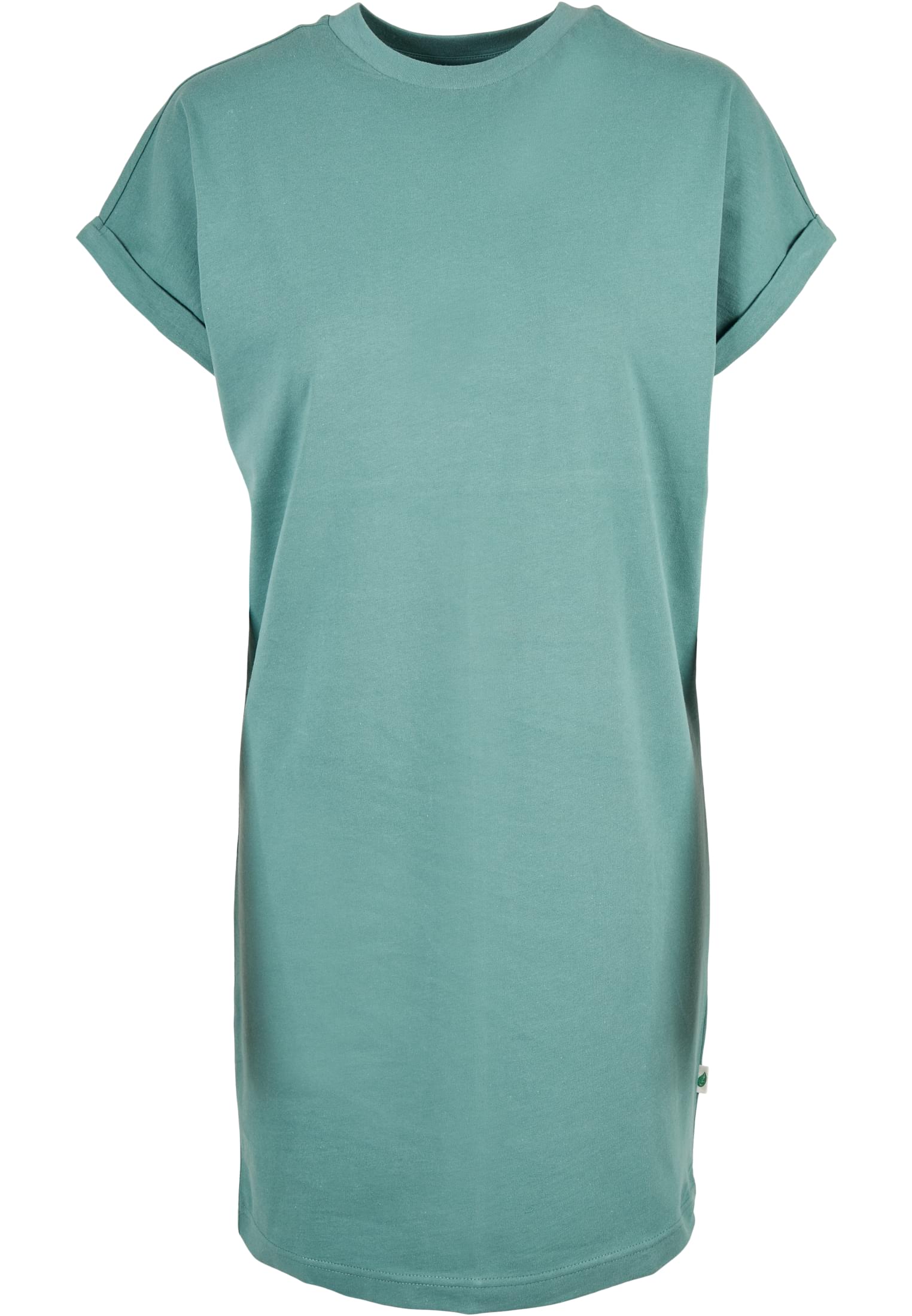 Ladies Organic Cotton Cut On Sleeve Tee Dress | paleleaf