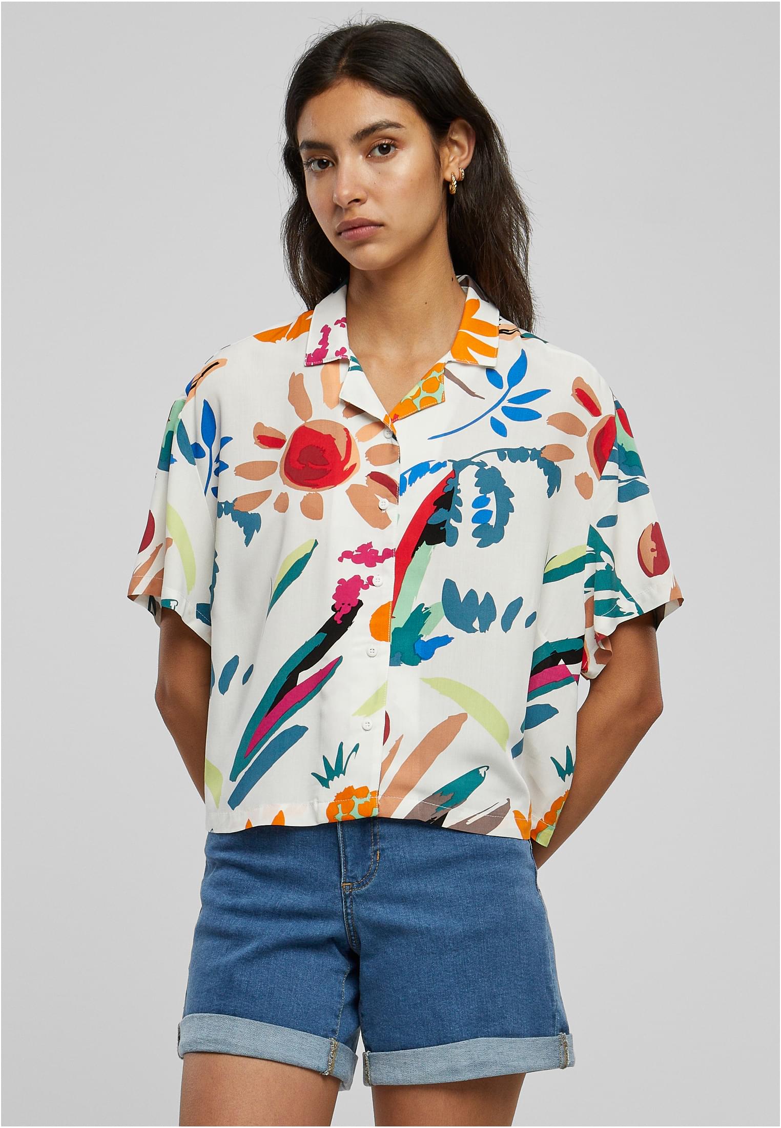 Ladies Viscose Resort Shirt | whitesandfruity