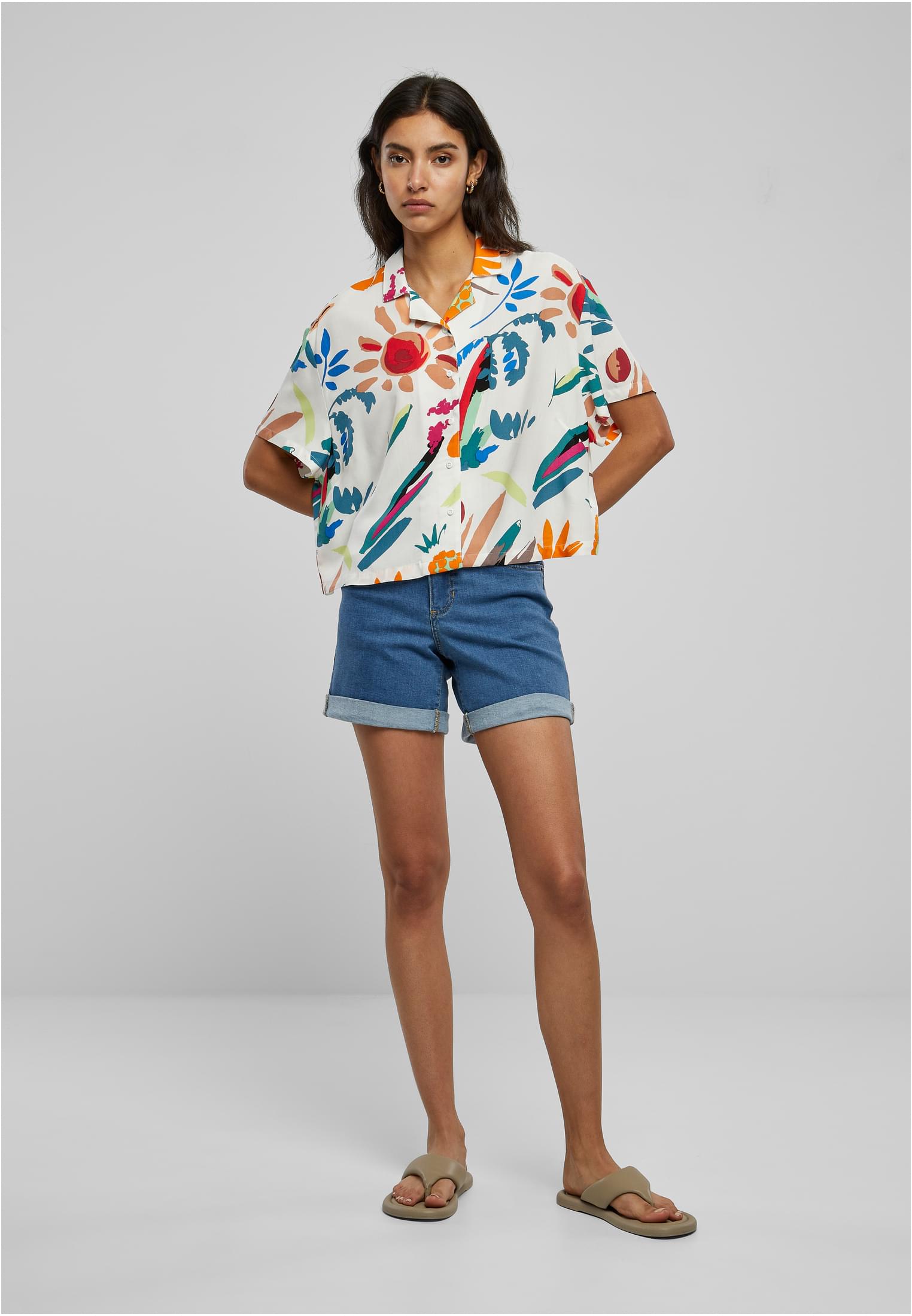 Ladies Viscose Resort Shirt | whitesandfruity