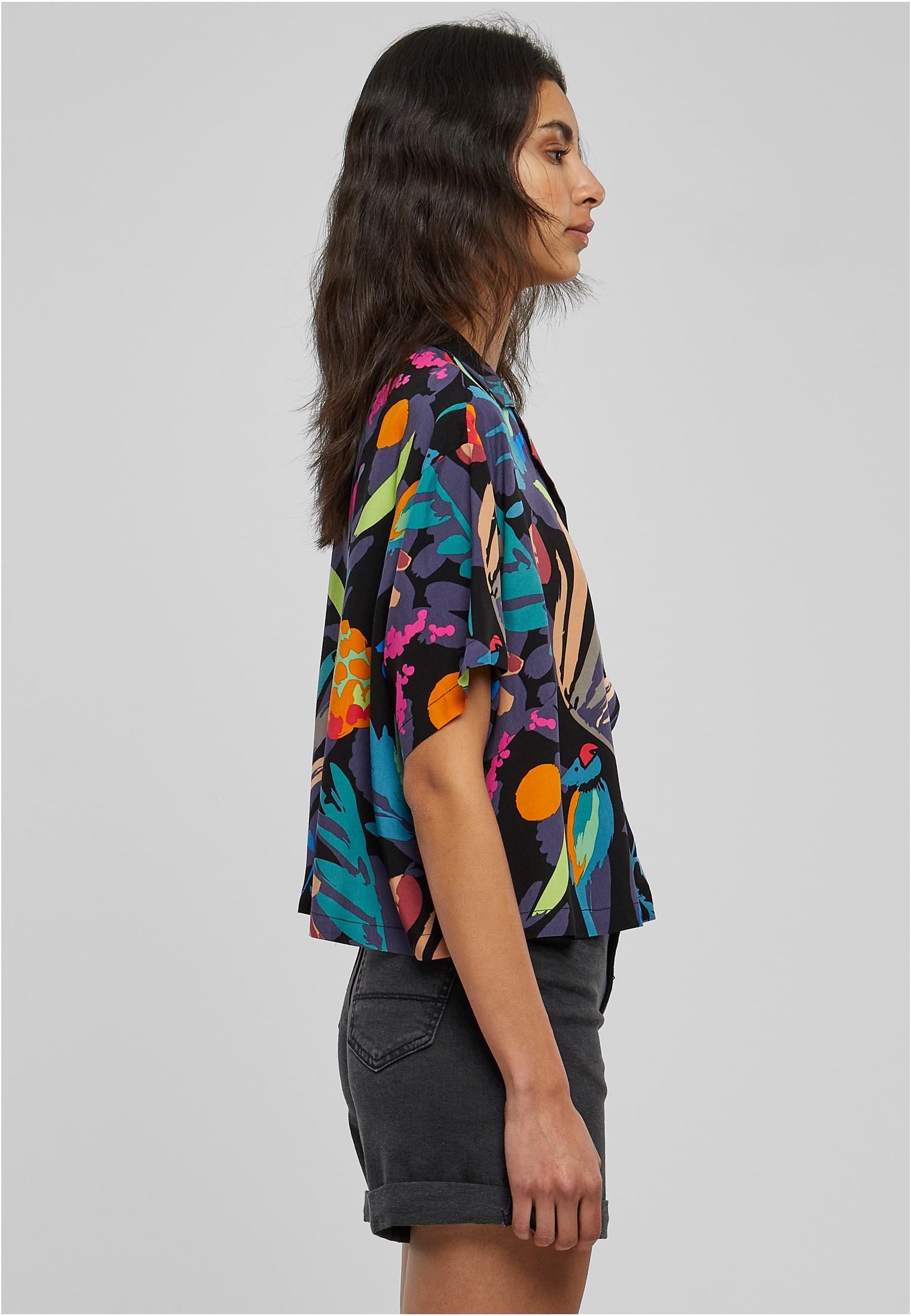 Ladies Viscose Resort Shirt | blackfruity