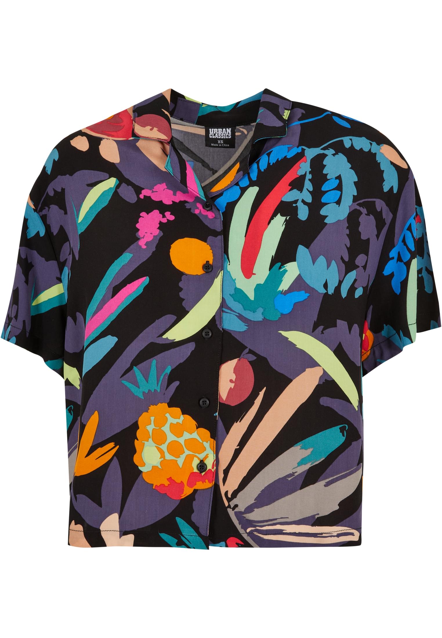 Ladies Viscose Resort Shirt | blackfruity