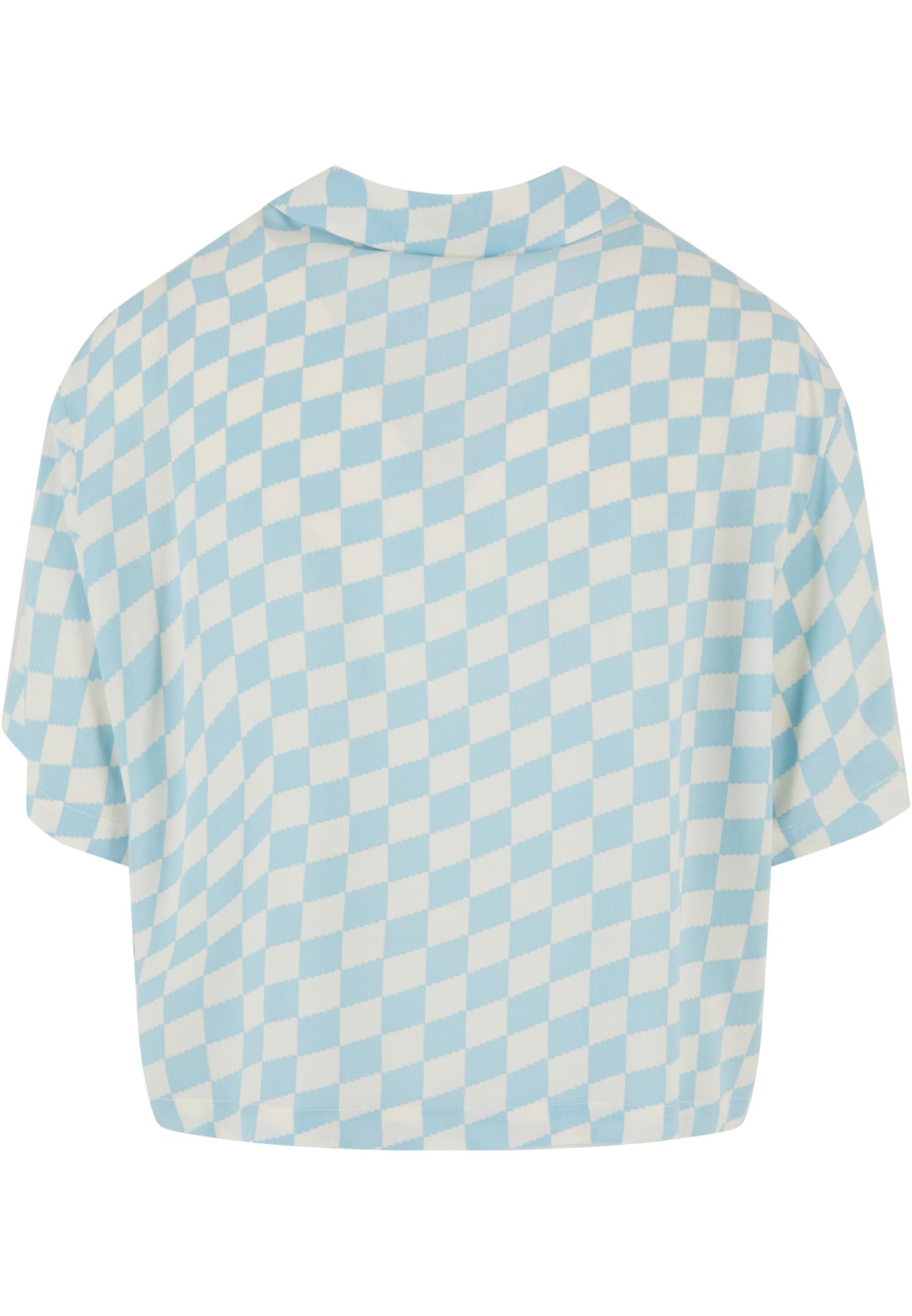 Ladies Viscose Resort Shirt | oceanbluecheck