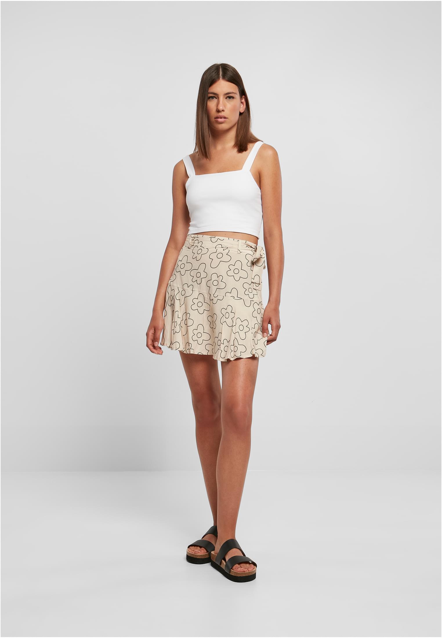 Ladies Viscose Mini Skort | softseagrassflower