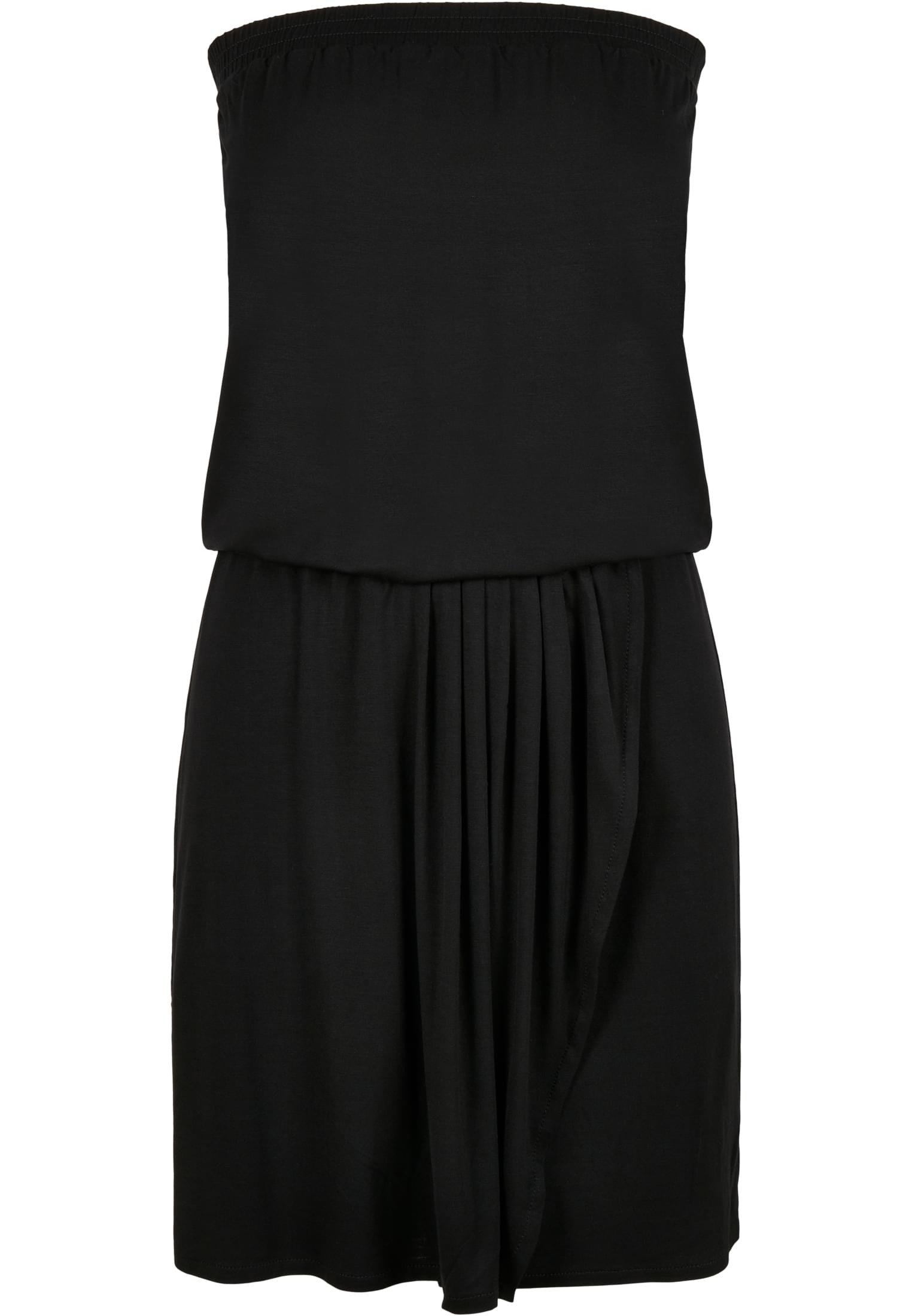 Ladies Viscose Short Bandeau Dress | black