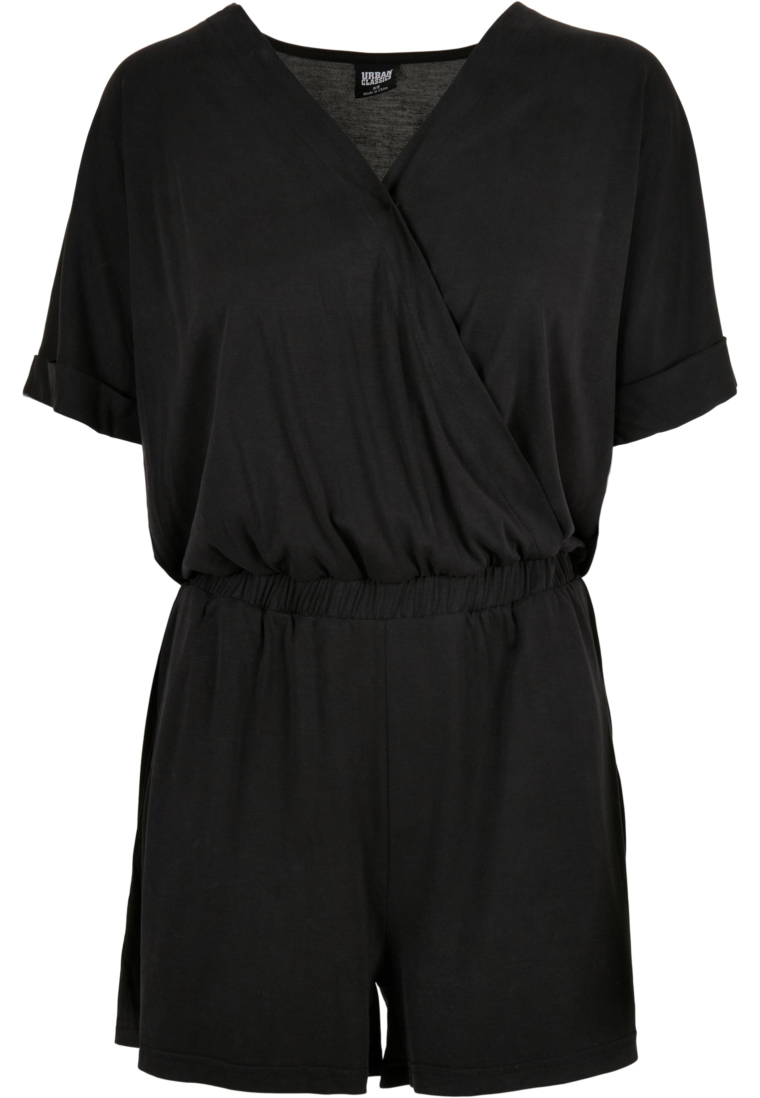 Ladies Short Modal Jumpsuit | black