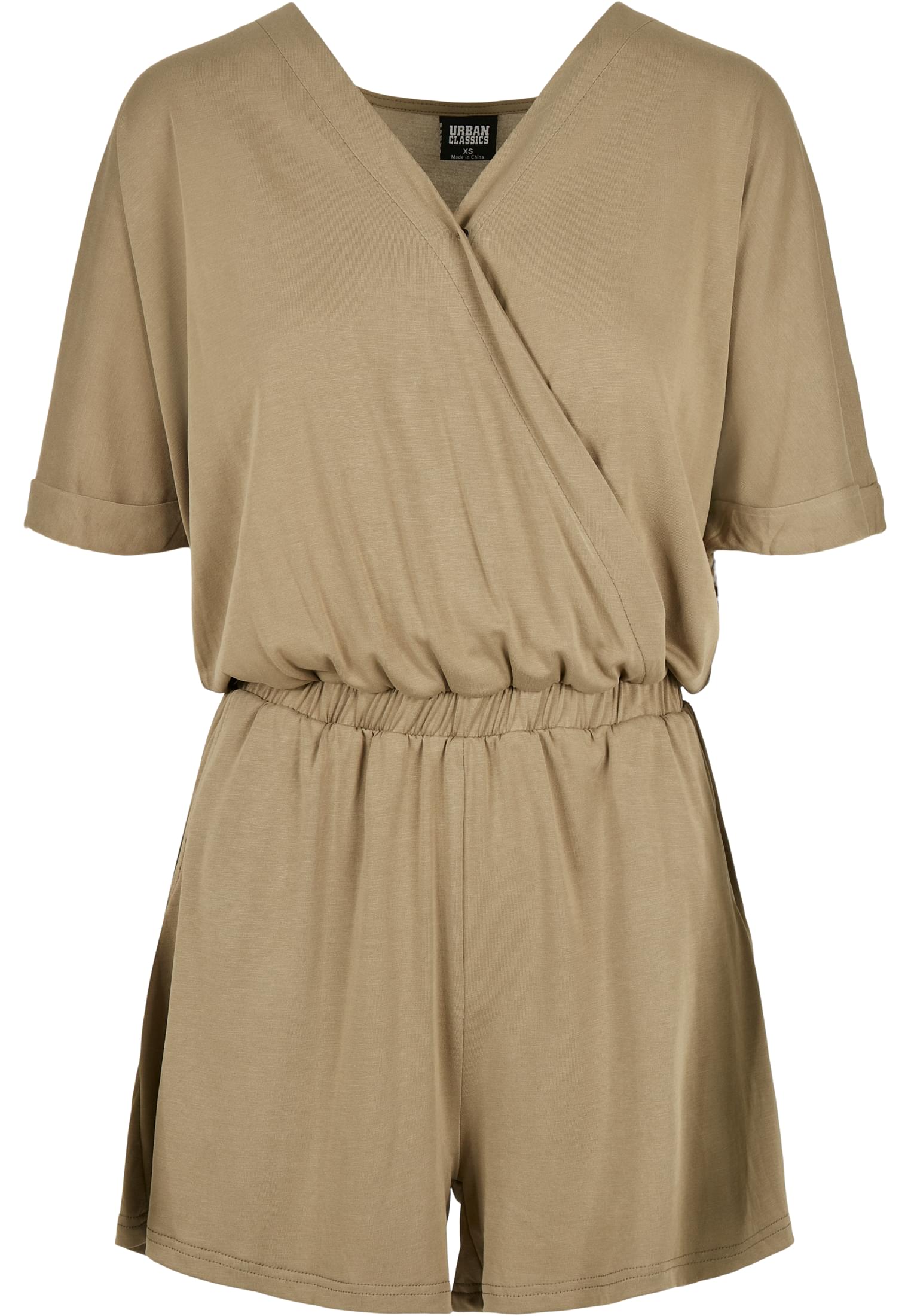 Ladies Short Modal Jumpsuit | khaki