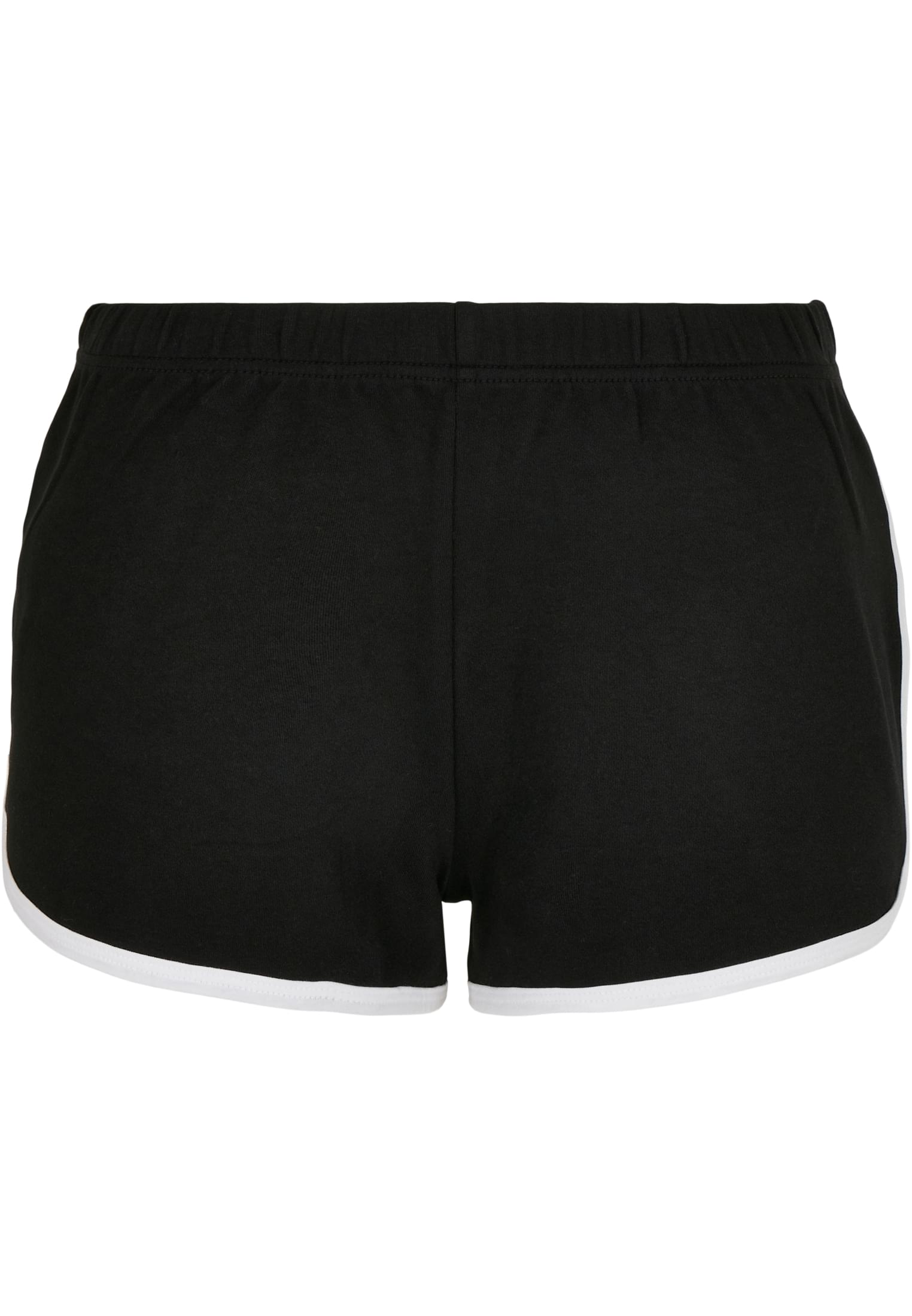 Ladies Organic Interlock Retro Hotpants | black/white