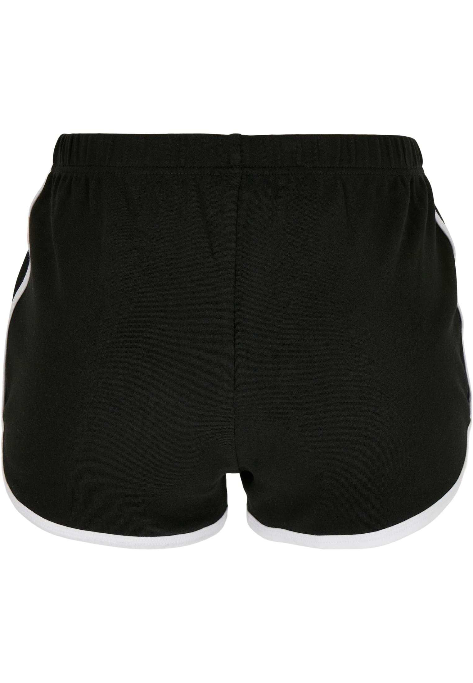 Ladies Organic Interlock Retro Hotpants | black/white