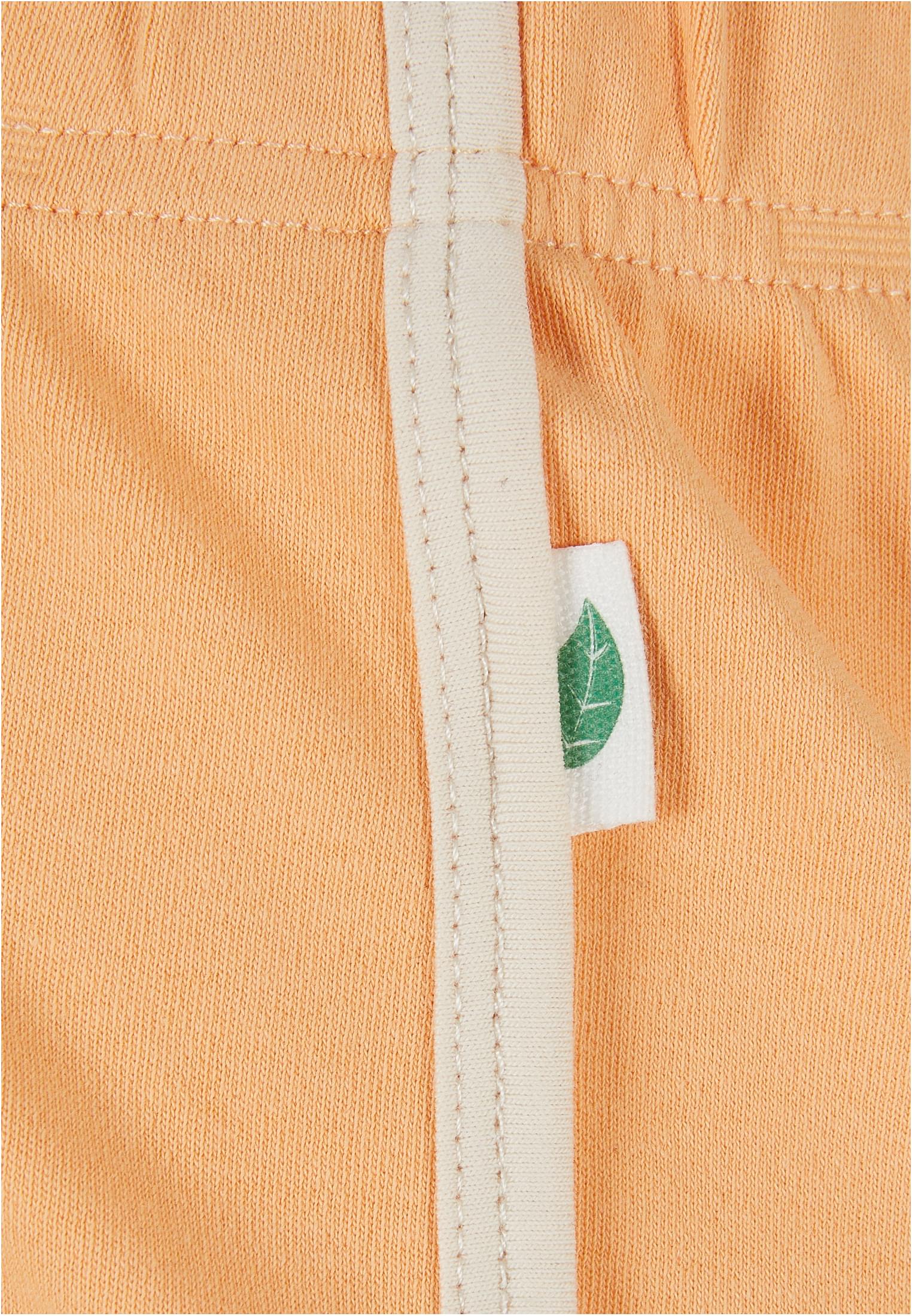 Ladies Organic Interlock Retro Hotpants | paleorange/whitesand