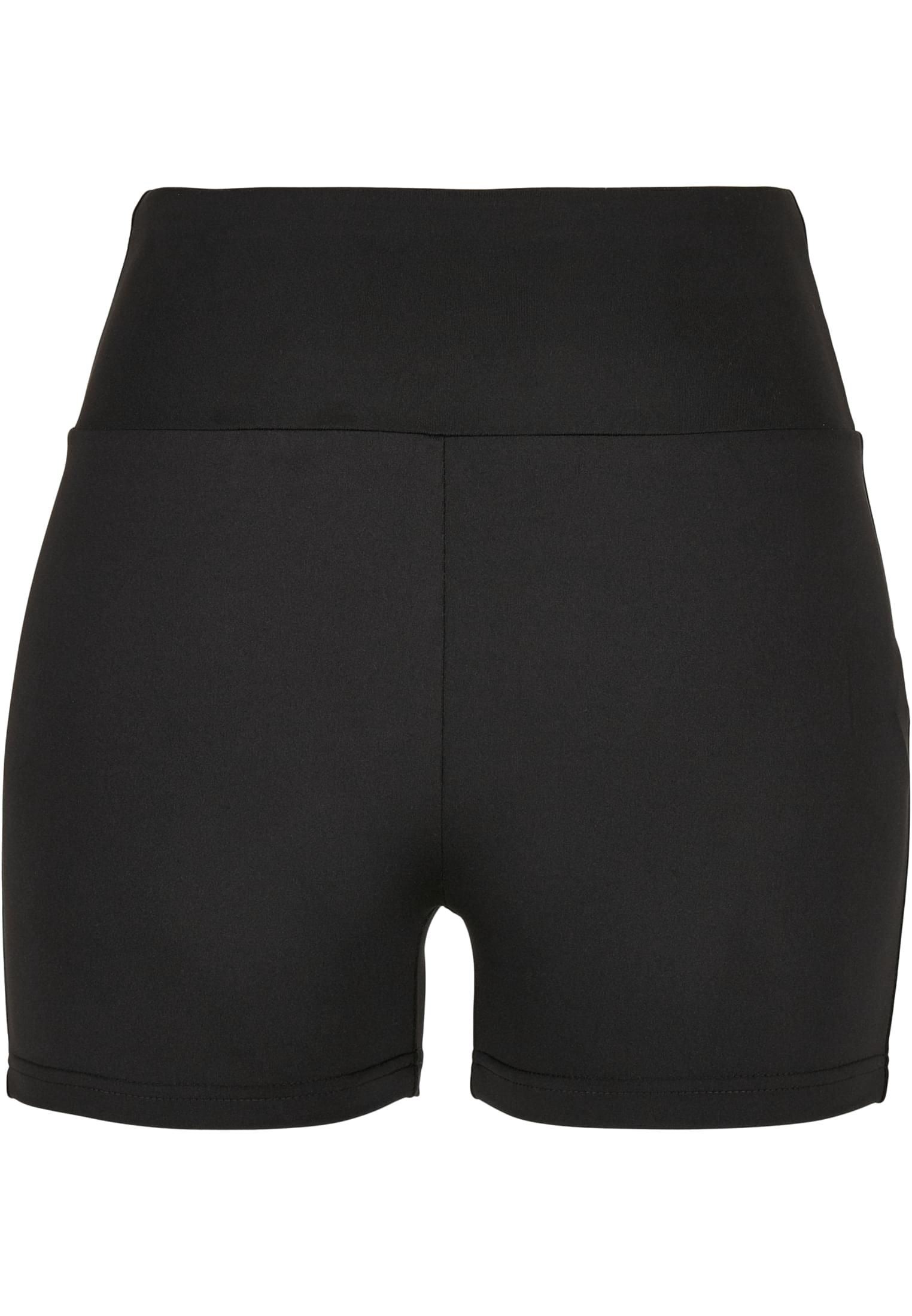 Ladies High Waist Short Cycle Hot Pants | black