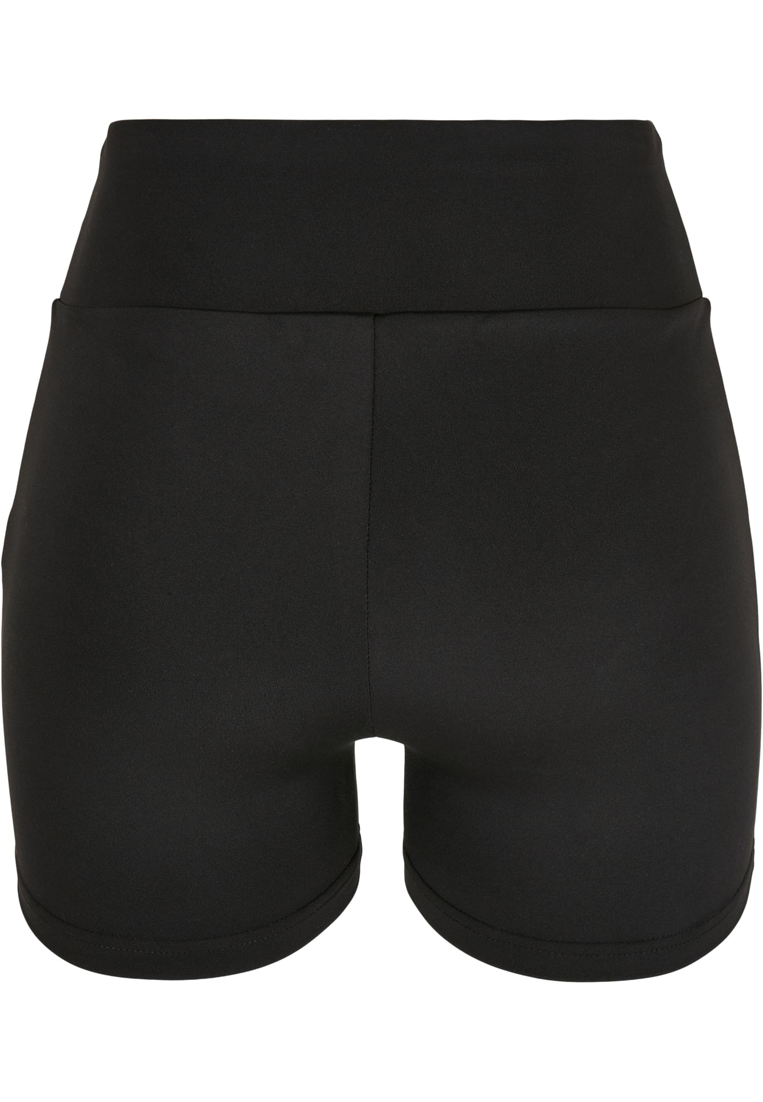 Ladies High Waist Short Cycle Hot Pants | black