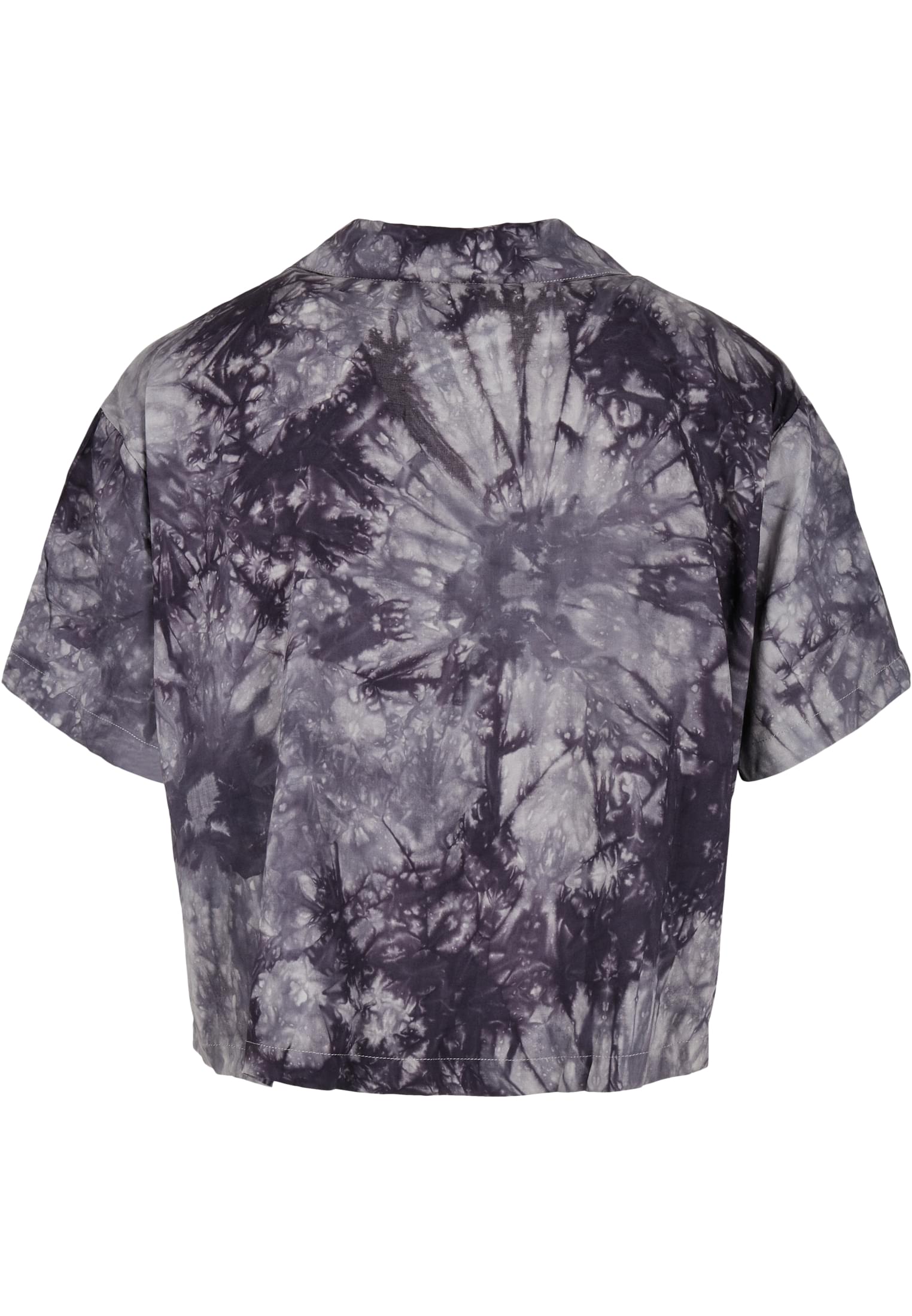 Ladies Viscose Tie Dye Resort Shirt | dark