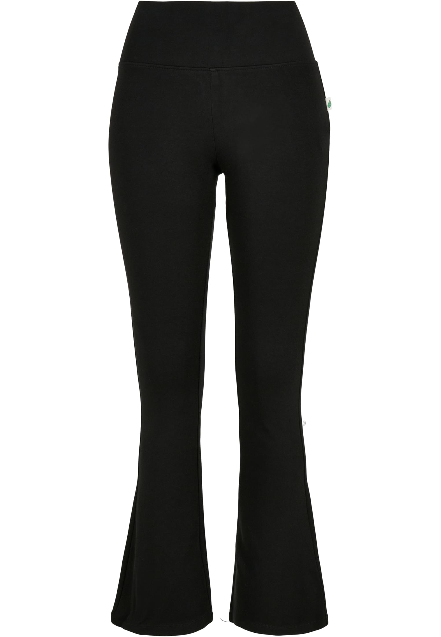 Ladies Organic Bootcut Leggings | black