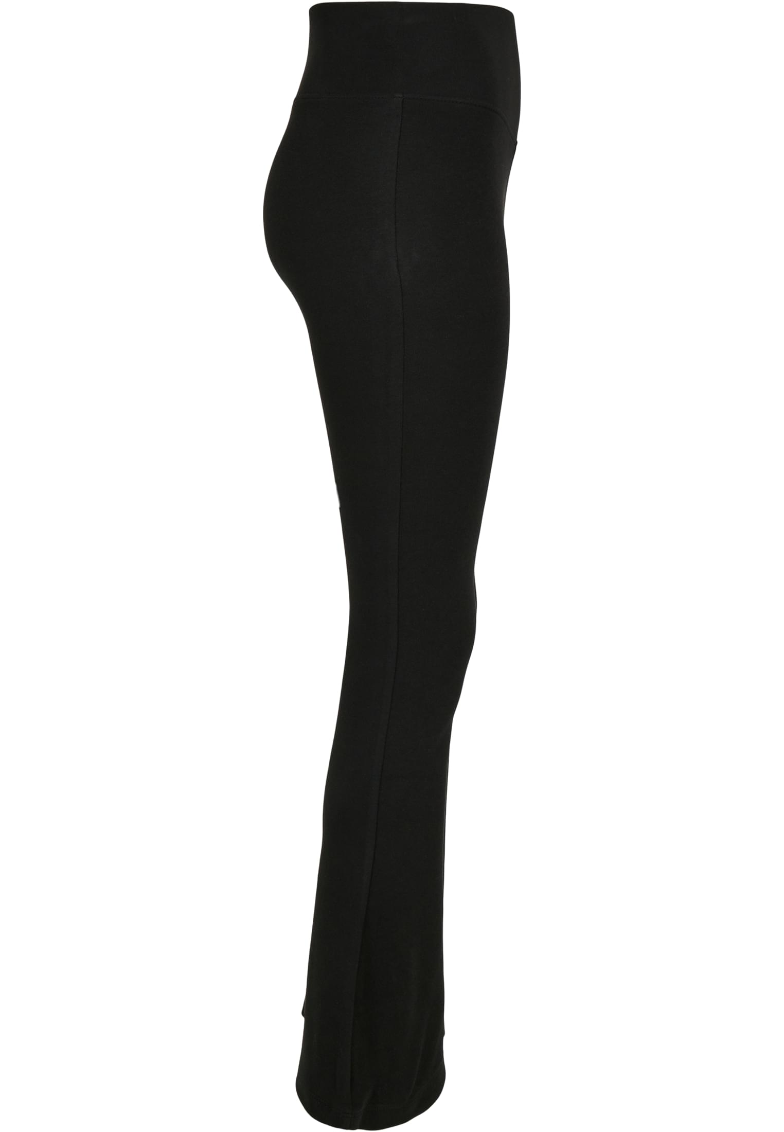 Ladies Organic Bootcut Leggings | black