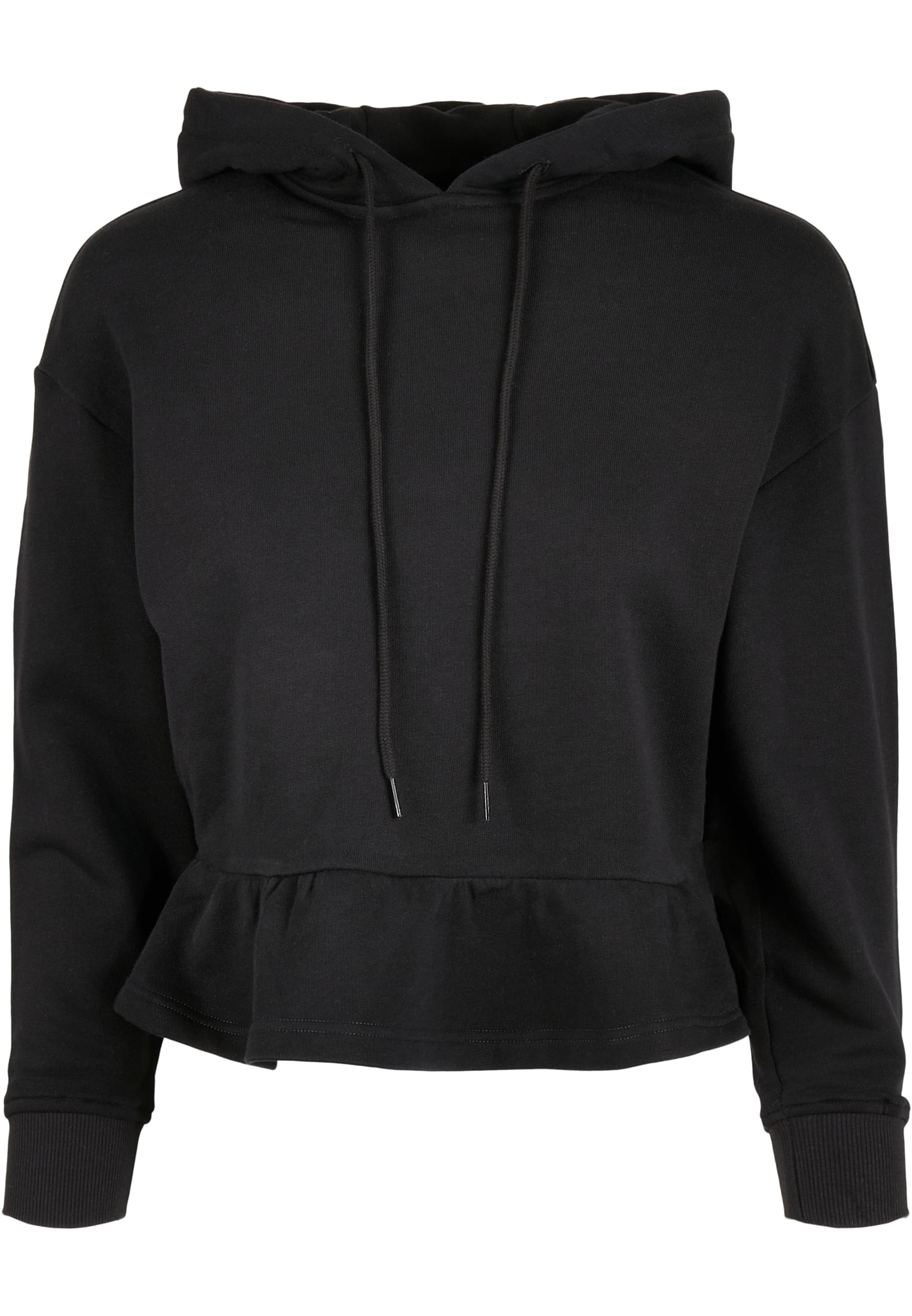 Ladies Organic Volants Hoody | black