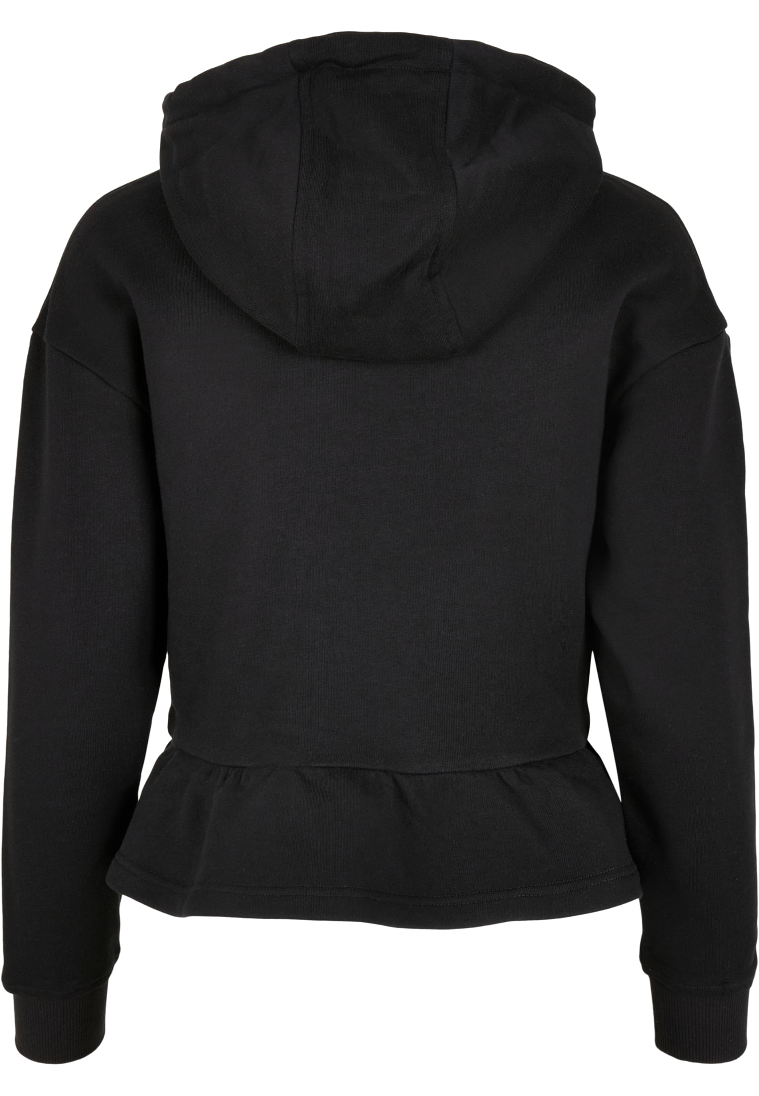 Ladies Organic Volants Hoody | black