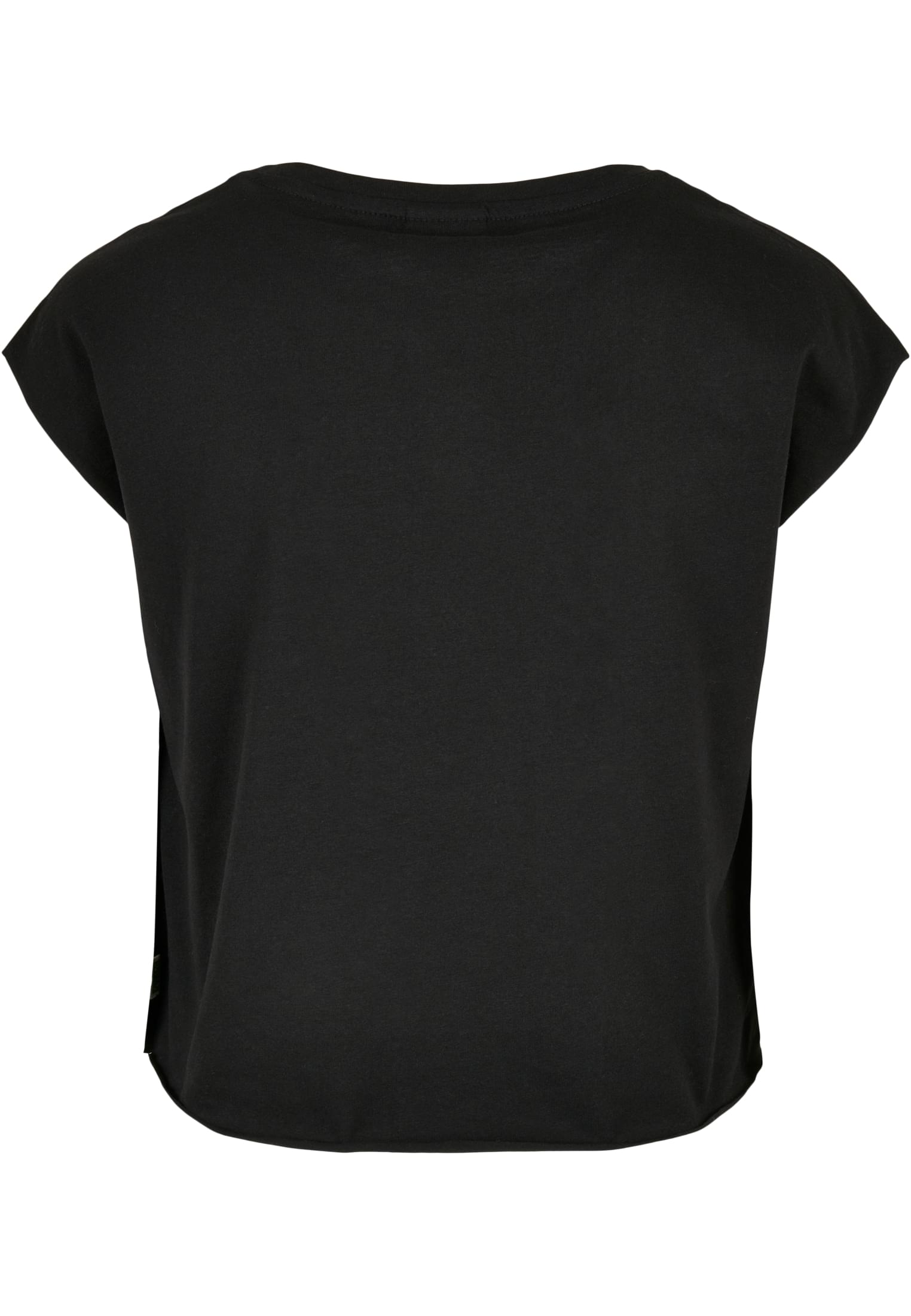 Ladies Organic Short Tee | black