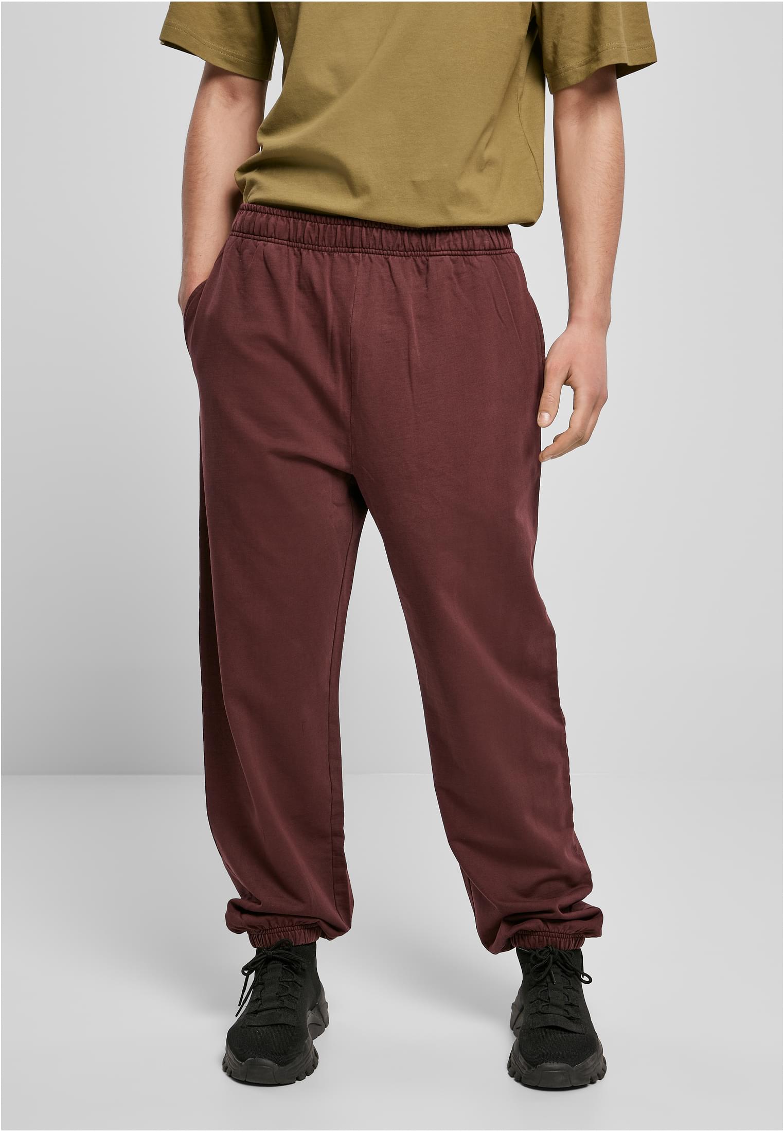 Overdyed Sweatpants | cherry