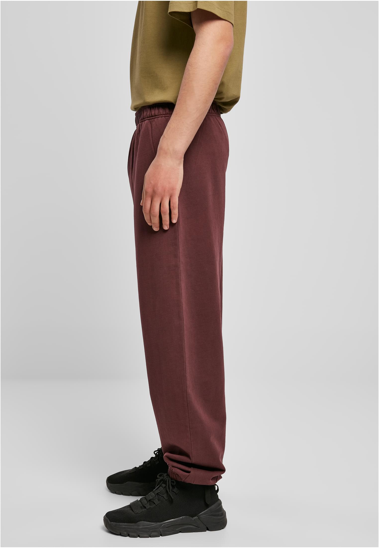 Overdyed Sweatpants | cherry