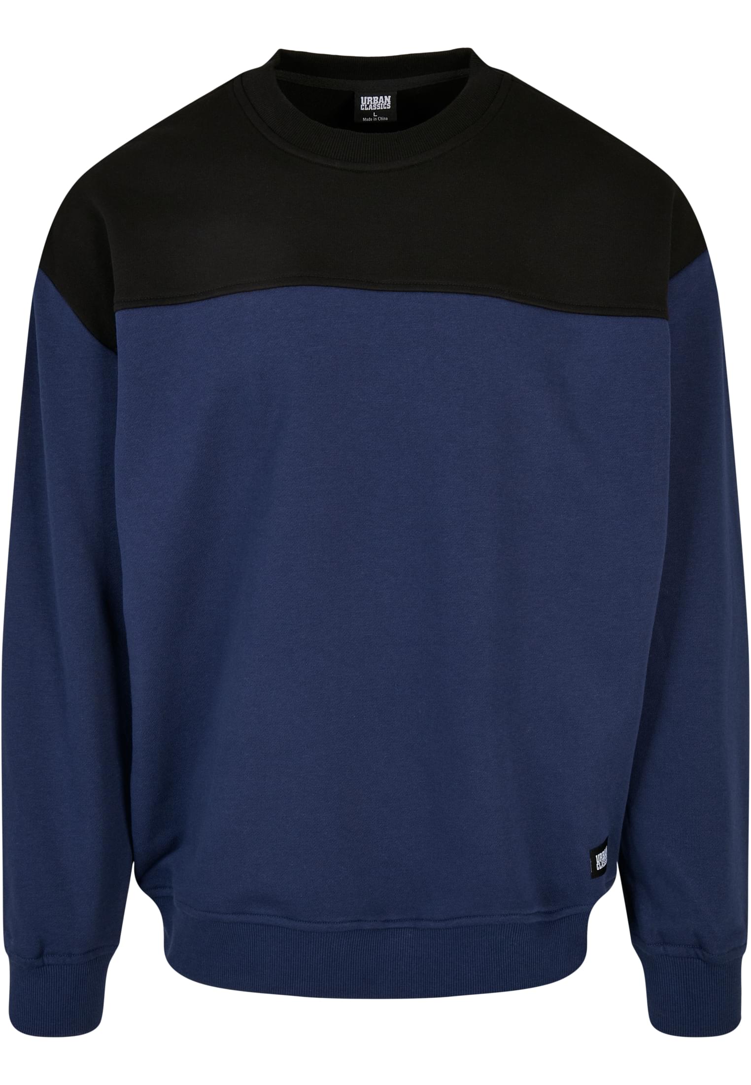 Upper Block Crewneck | darkblue/black