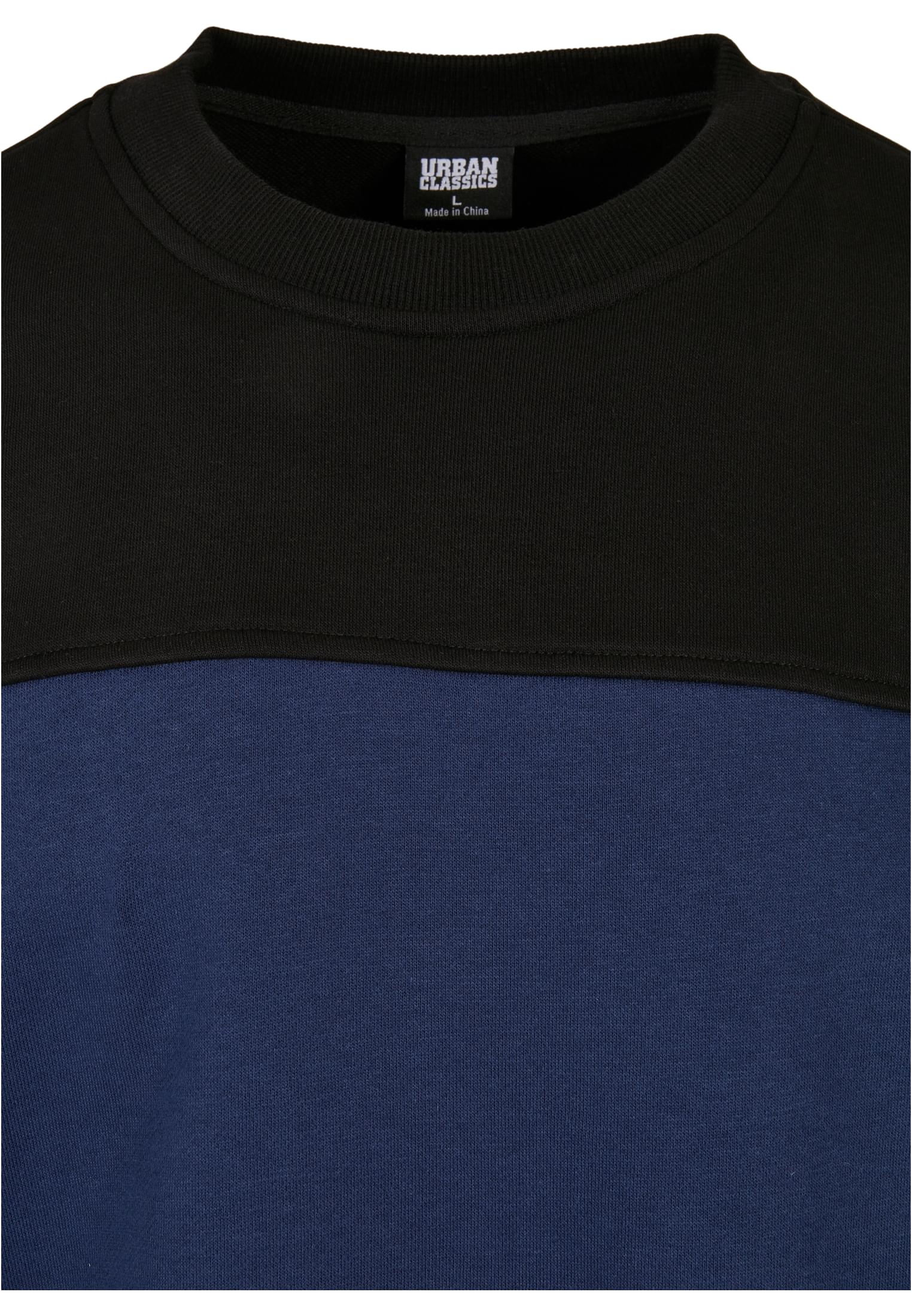 Upper Block Crewneck | darkblue/black