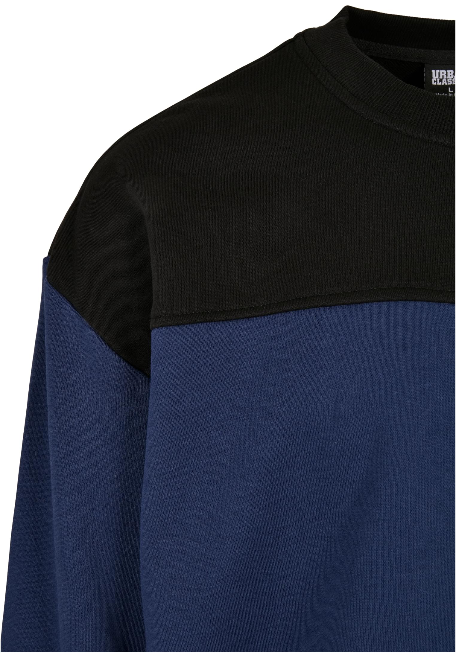 Upper Block Crewneck | darkblue/black