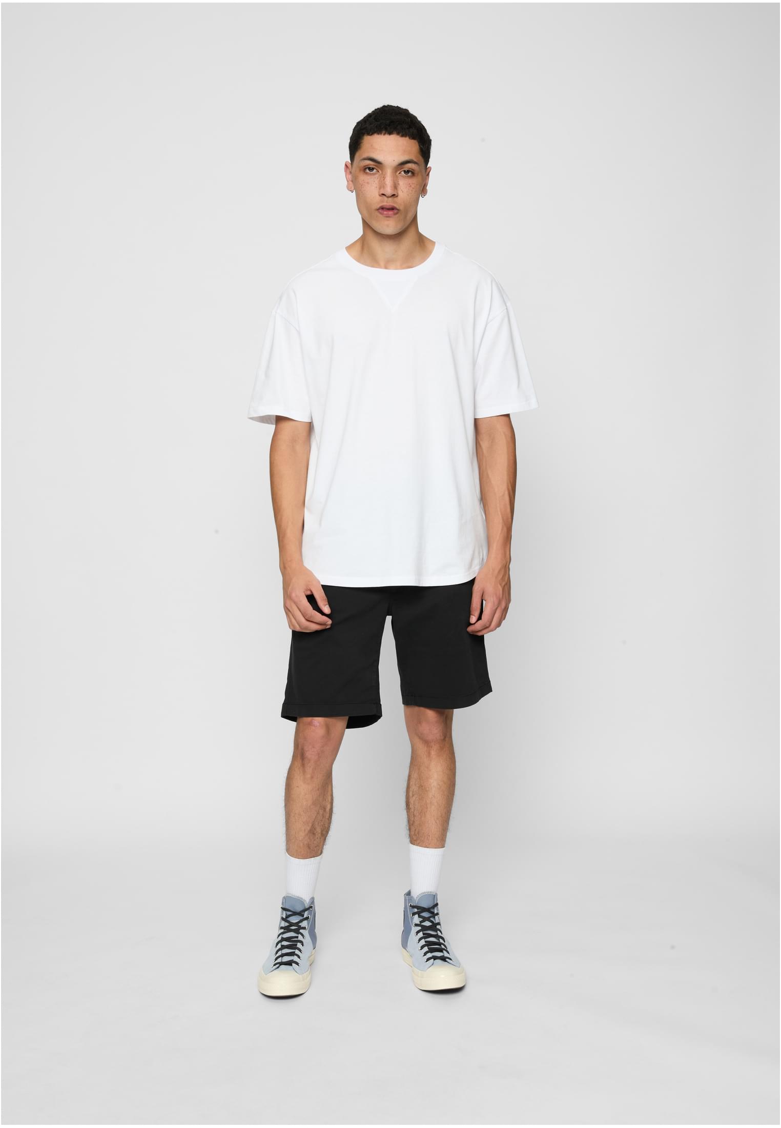 Organic Cotton Curved Oversized Tee 2-Pack | white+white