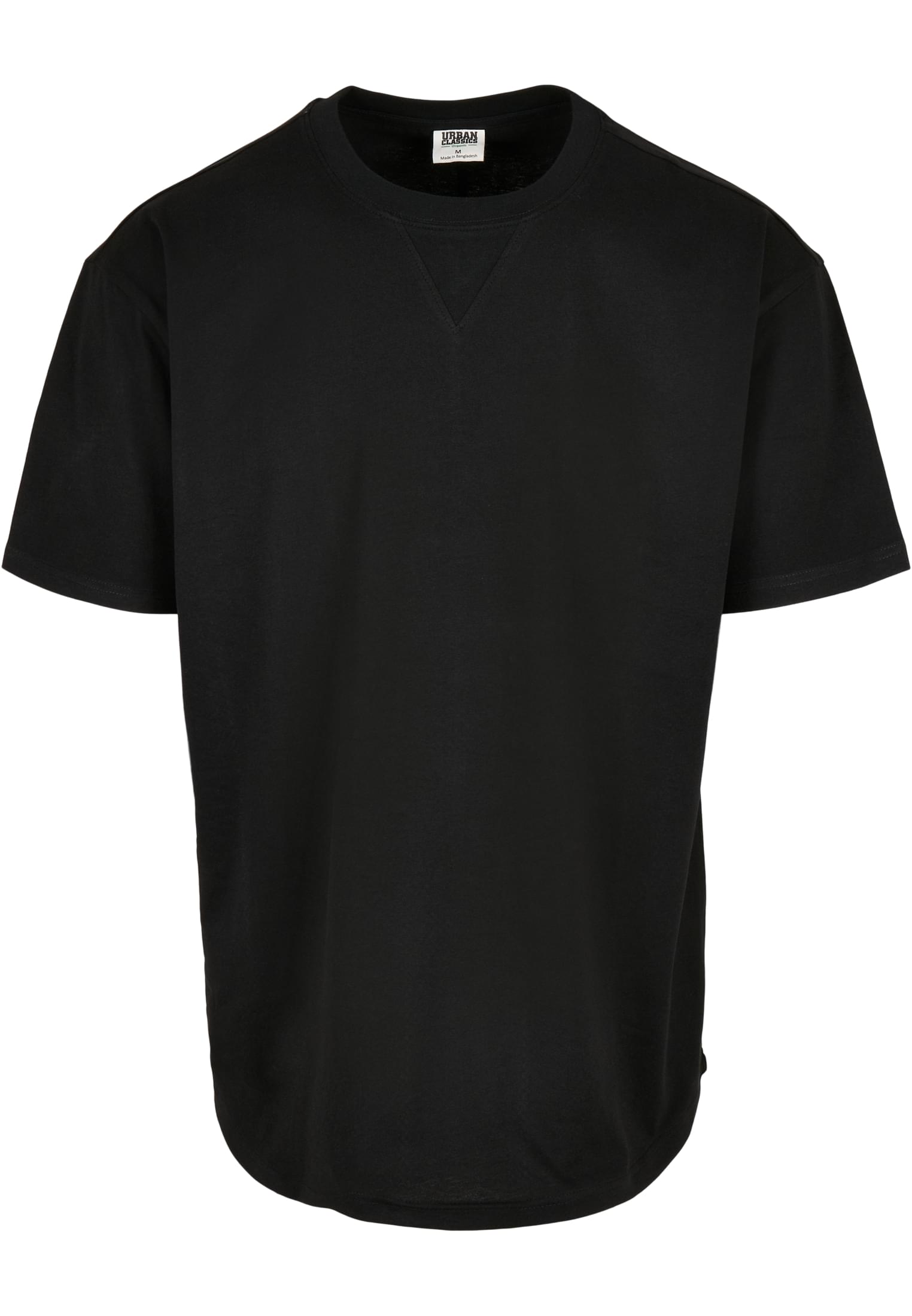 Organic Cotton Curved Oversized Tee 2-Pack | black+black