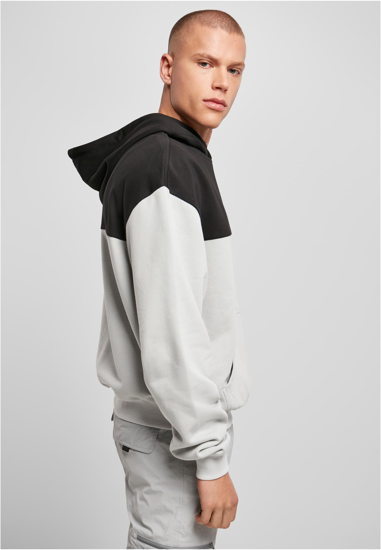 Upper Block Hoody | lightasphalt/black