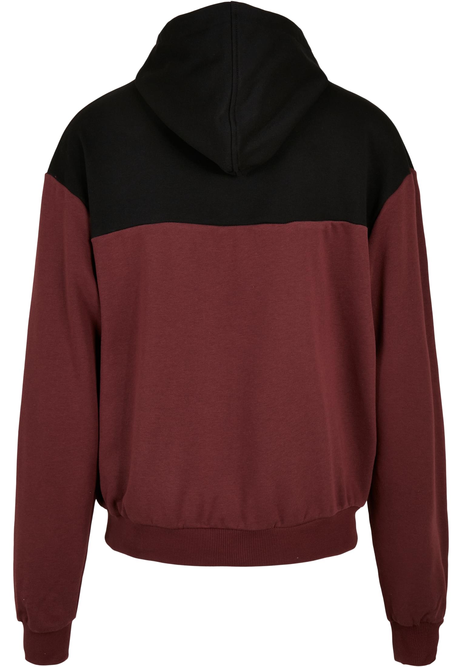 Upper Block Hoody | cherry/blk