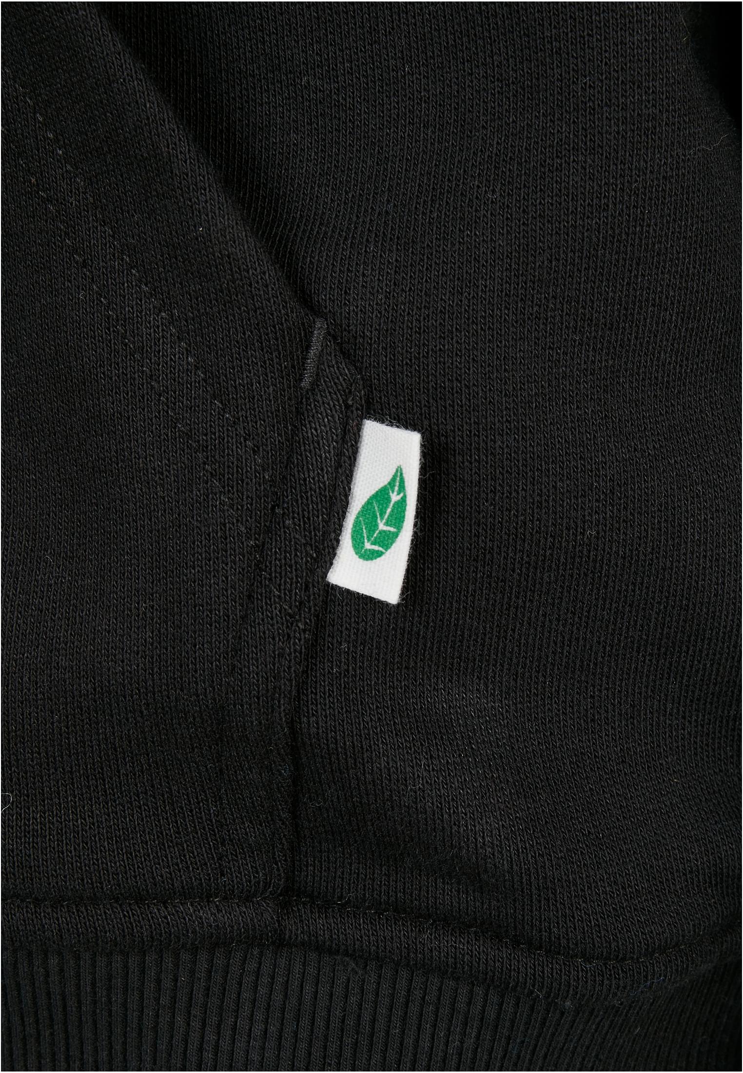 Organic Full Zip Hoodie | black