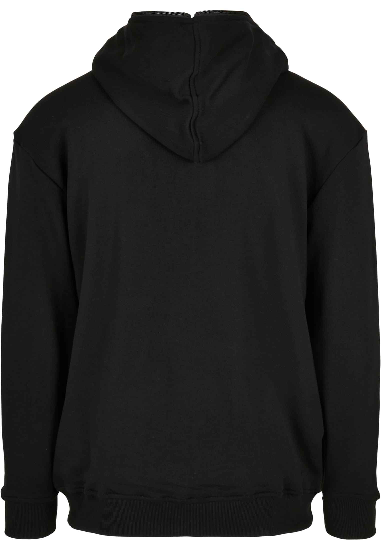 Organic Full Zip Hoodie | black