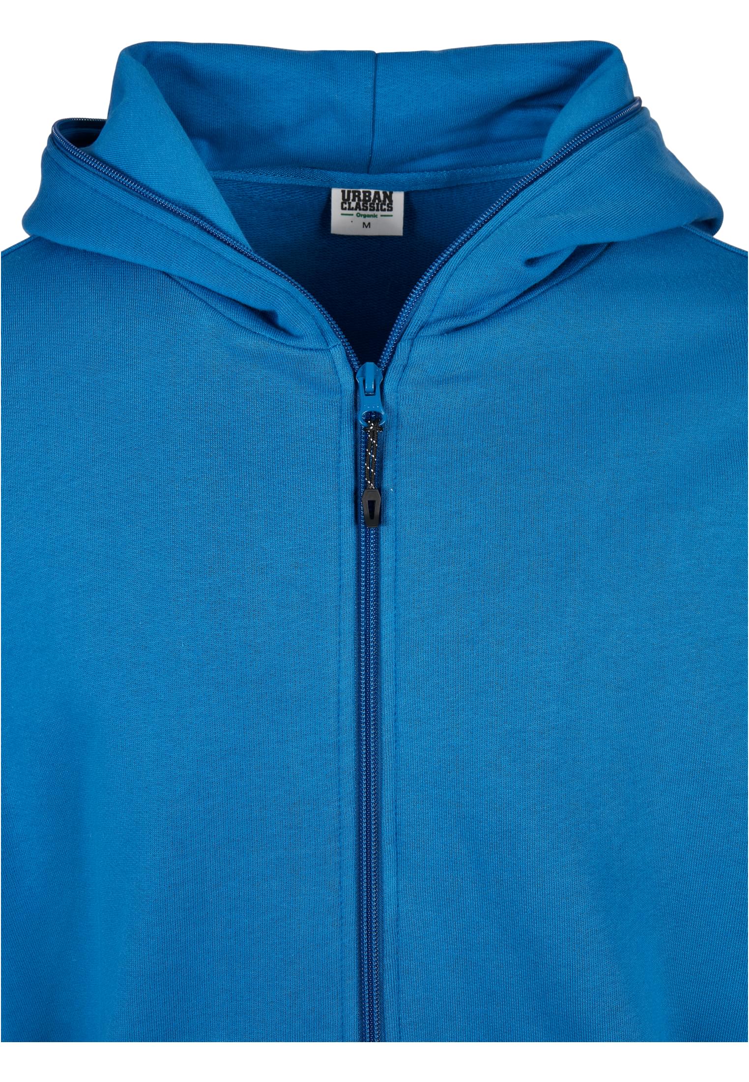 Organic Full Zip Hoodie | sporty blue