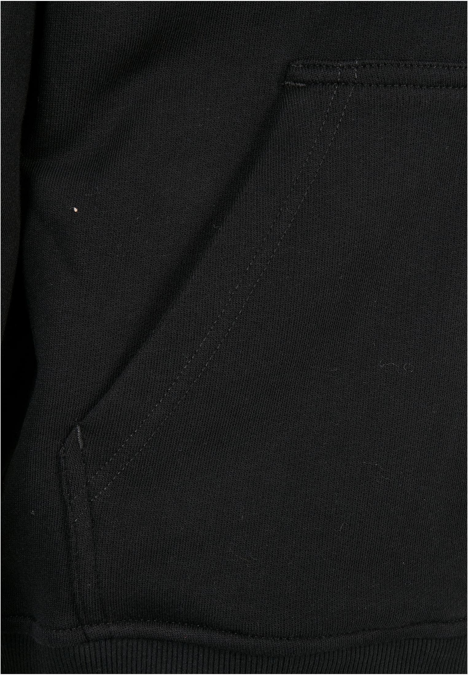 Organic Full Zip Hoodie | black