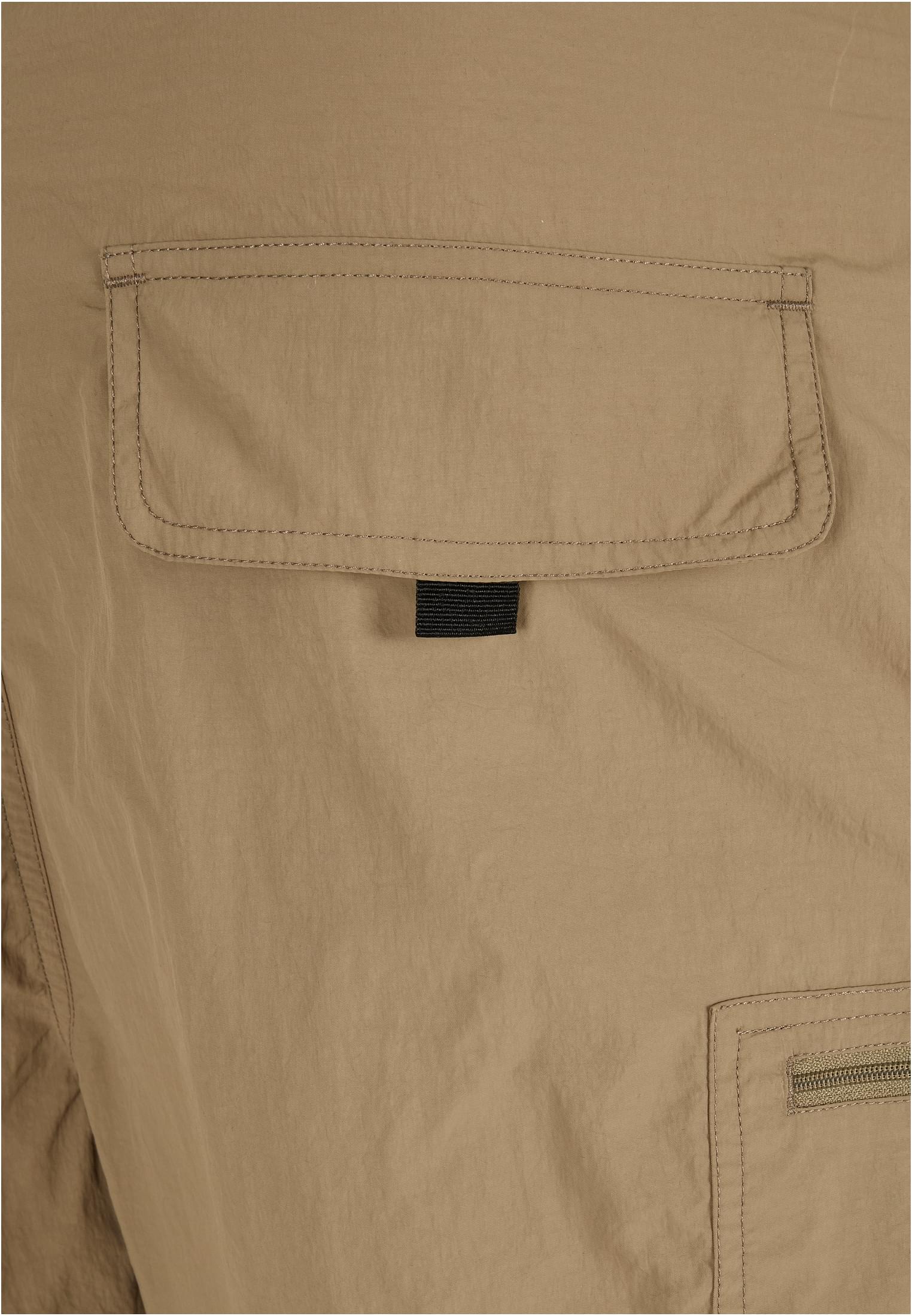 Adjustable Nylon Shorts | khaki