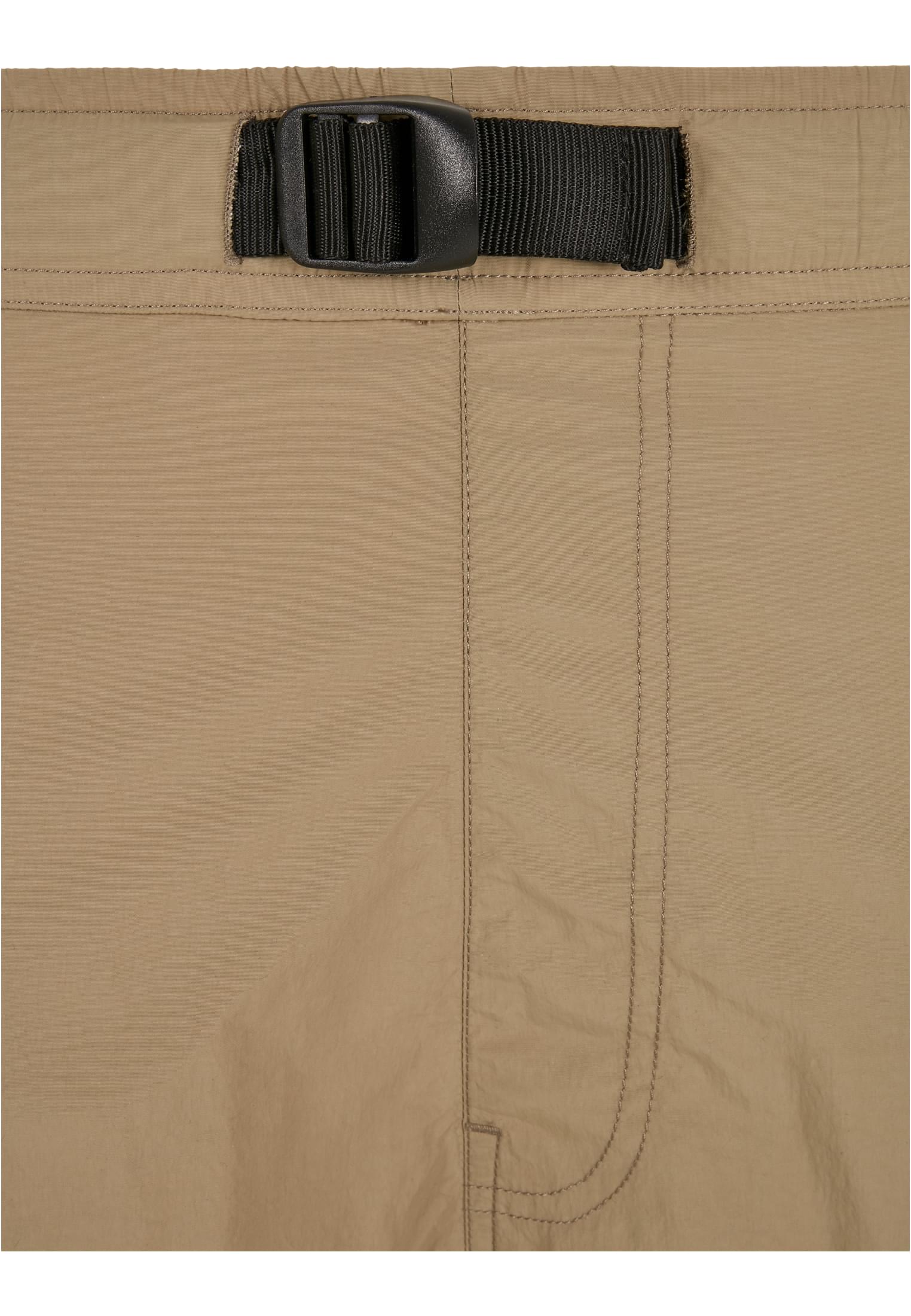 Adjustable Nylon Shorts | khaki