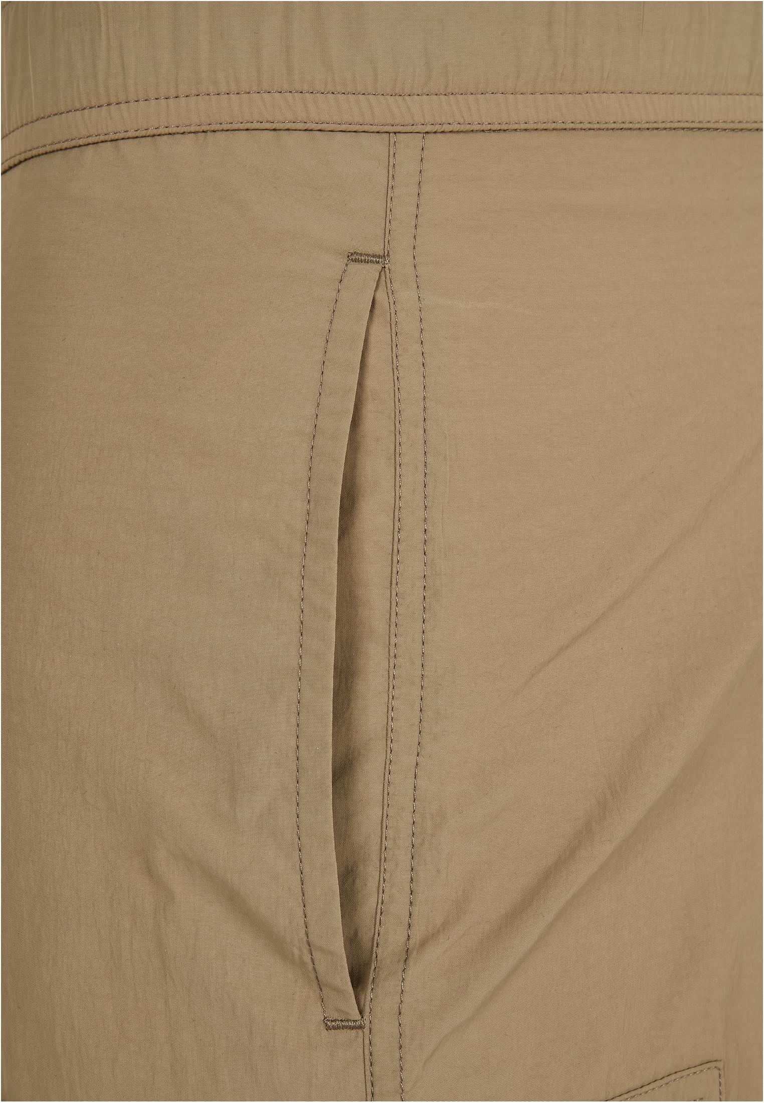 Adjustable Nylon Shorts | khaki