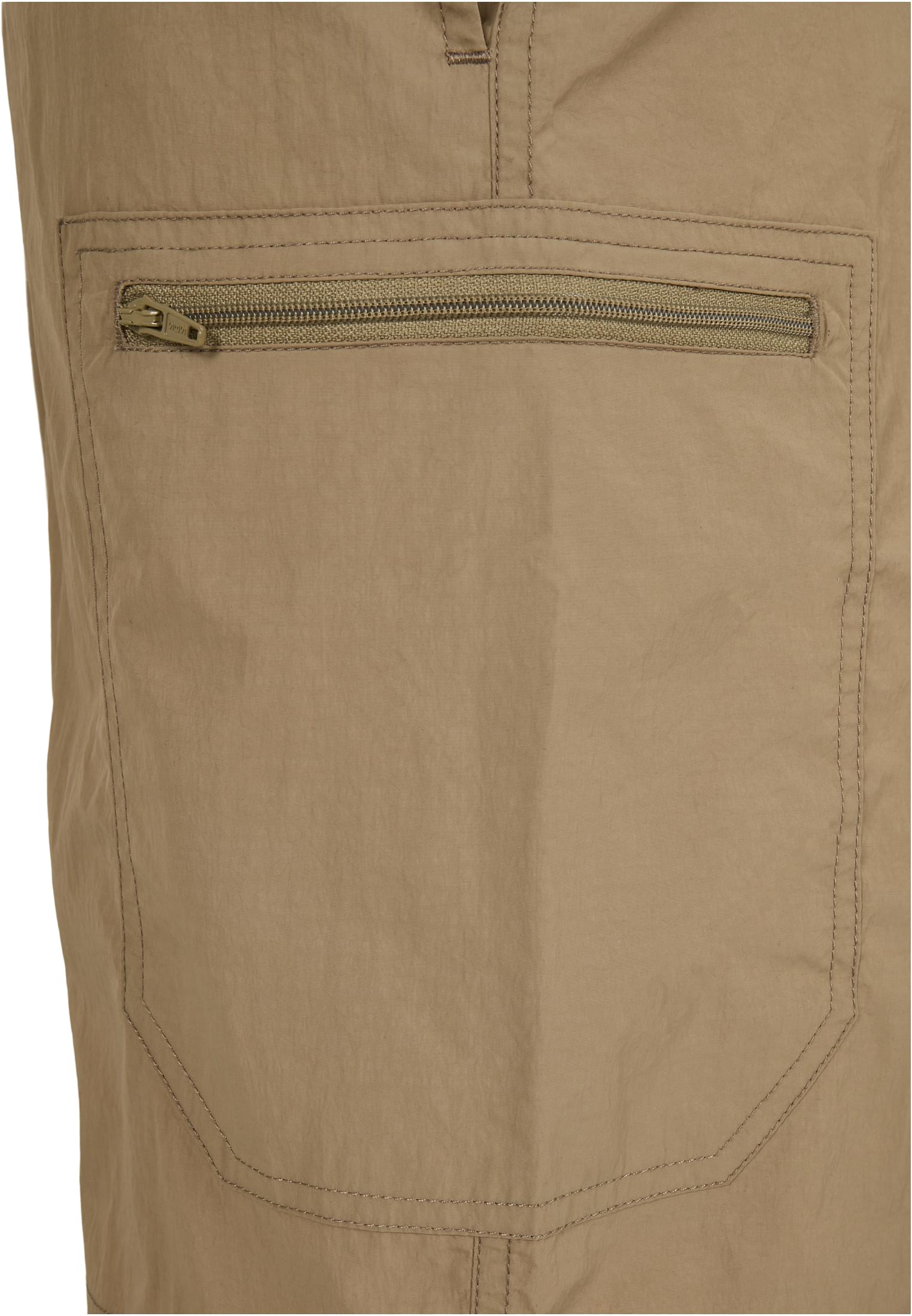 Adjustable Nylon Shorts | khaki