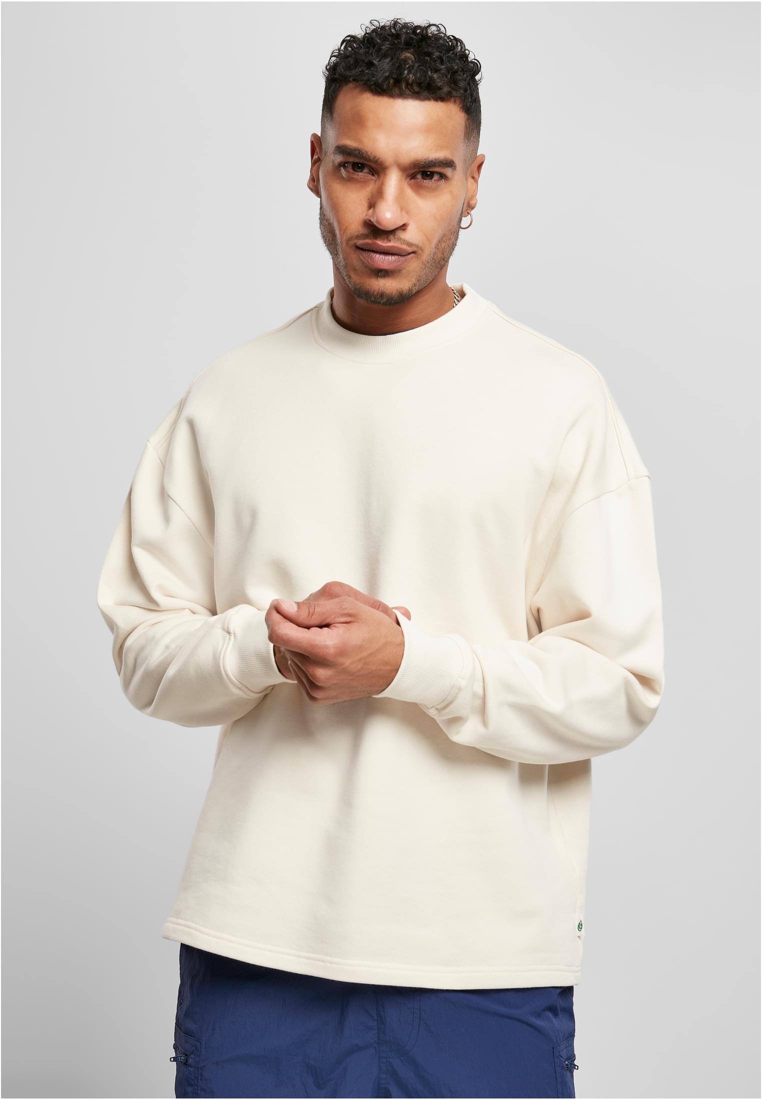 Organic Oversized Boxy Crew | whitesand