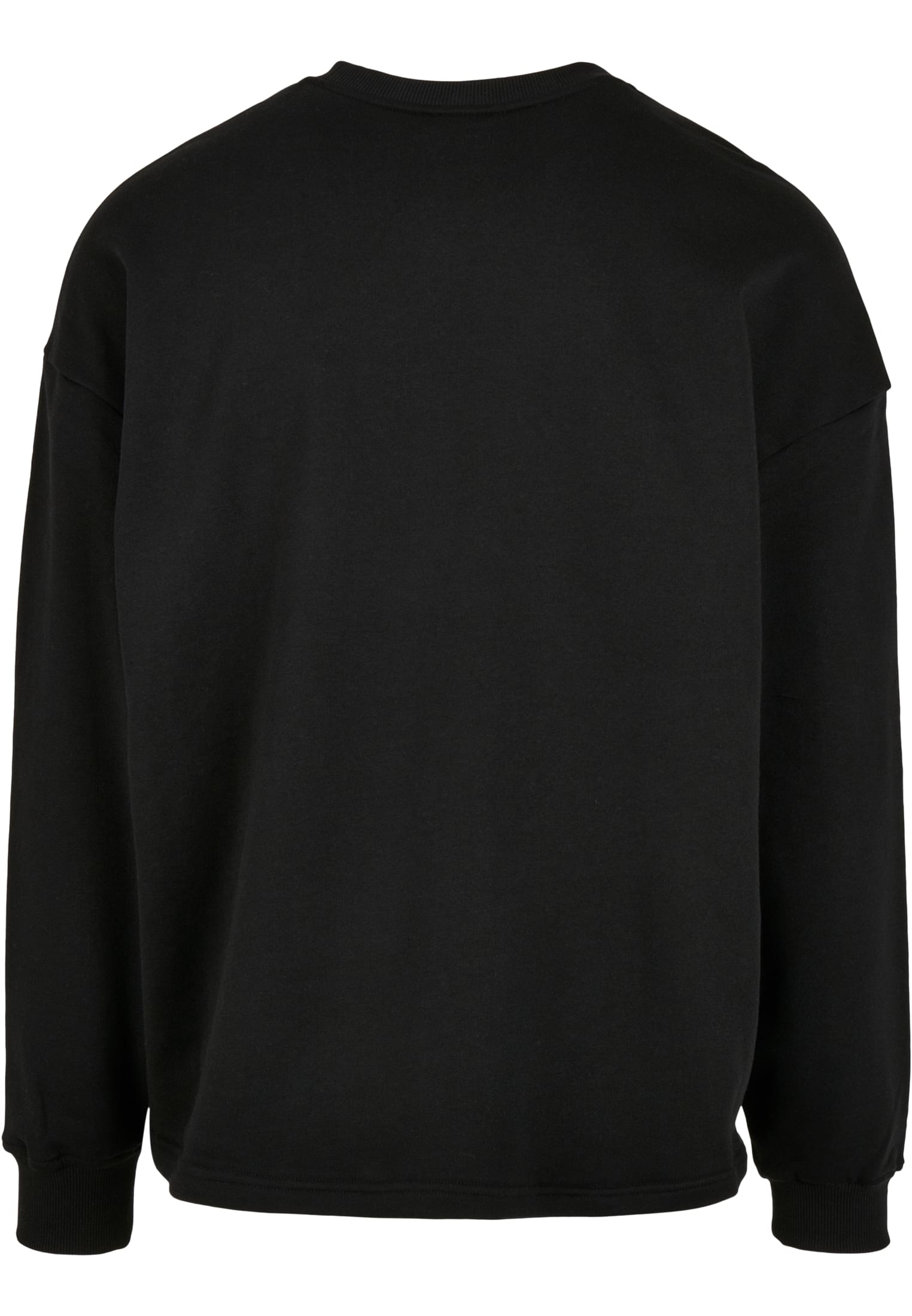 Organic Oversized Boxy Crew | black