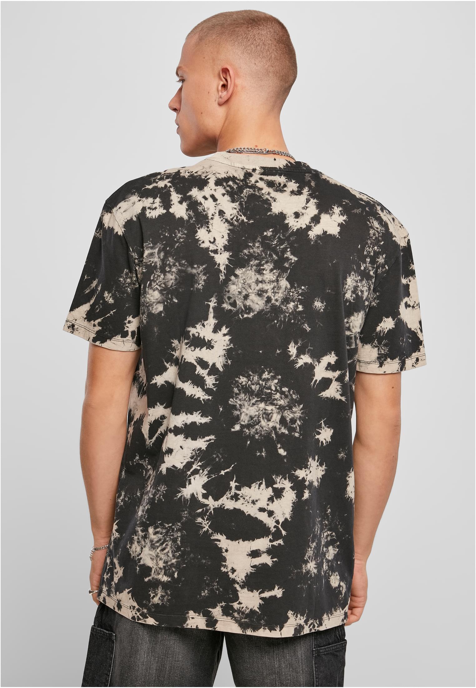 Oversized Bleached Tee | black