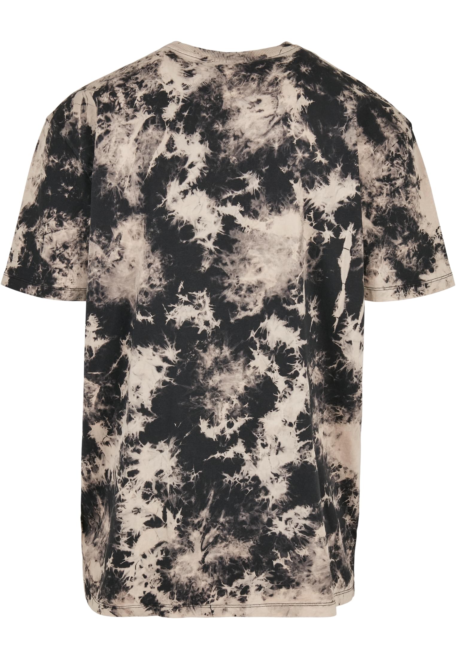 Oversized Bleached Tee | black