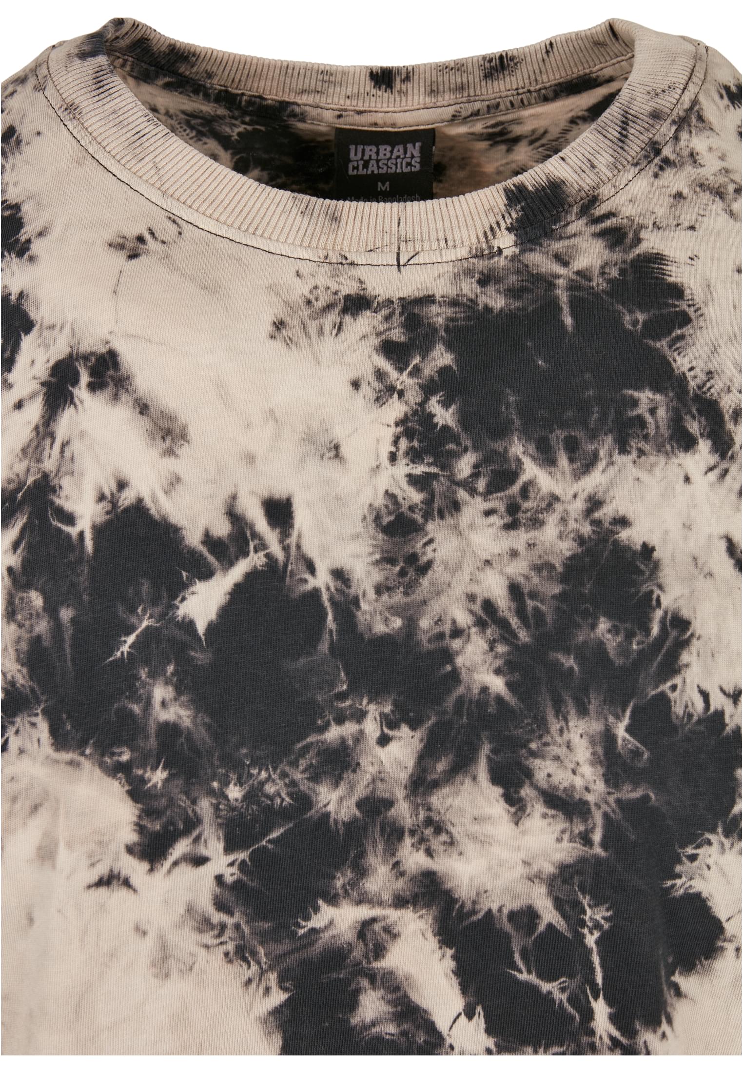 Oversized Bleached Tee | black