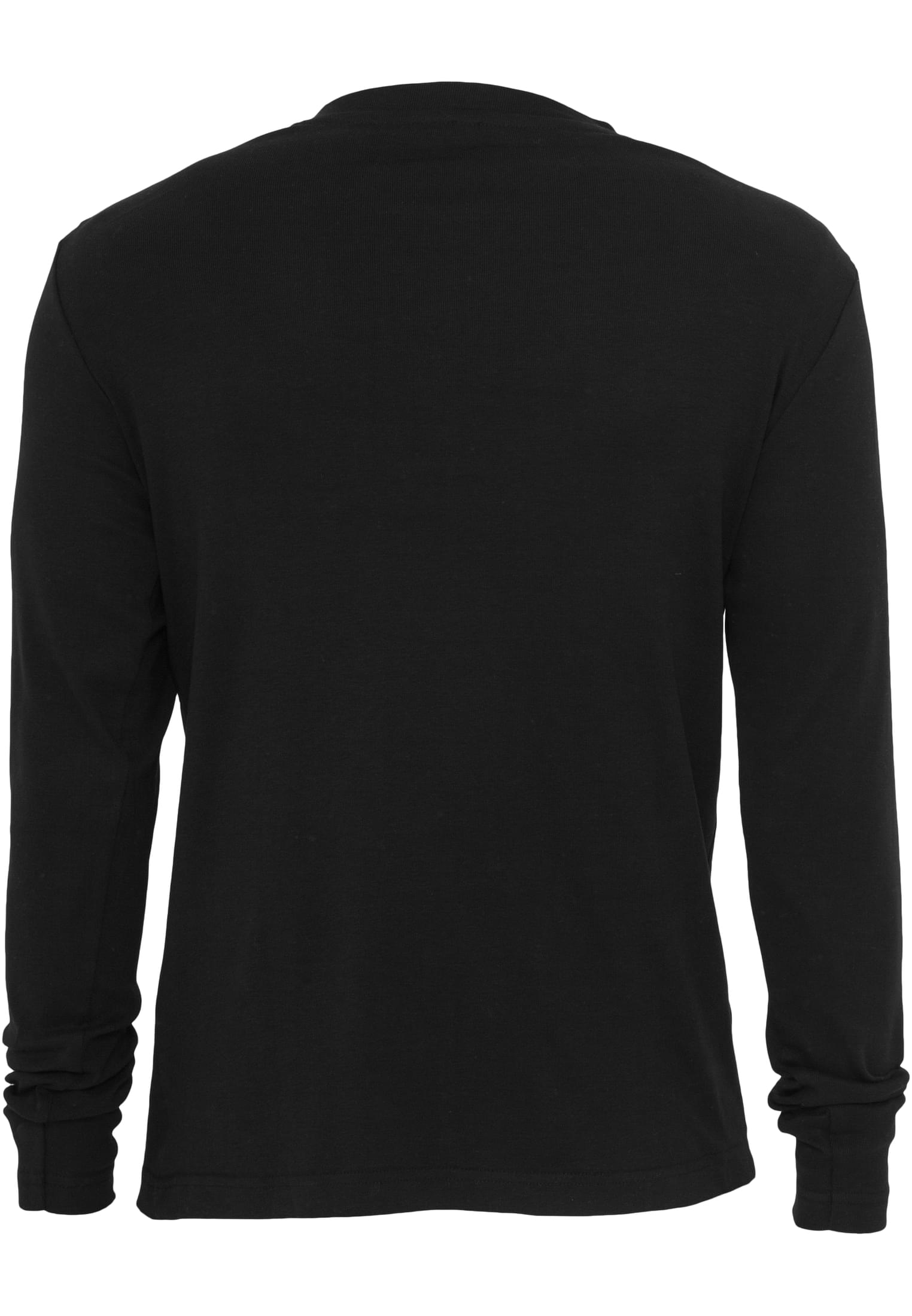 Slim 1by1 Henley L/S Tee | black