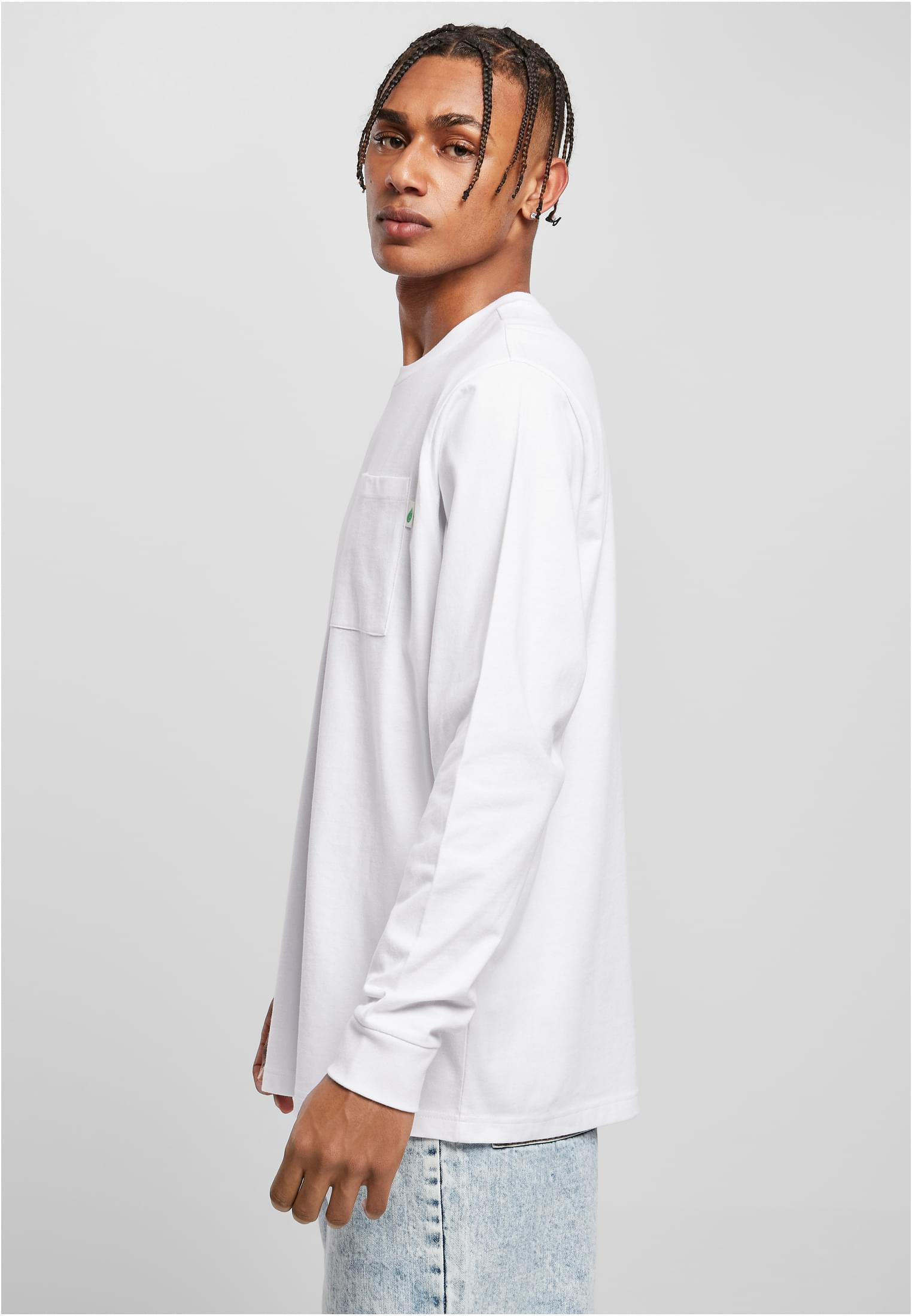 Organic Basic Pocket LS | white