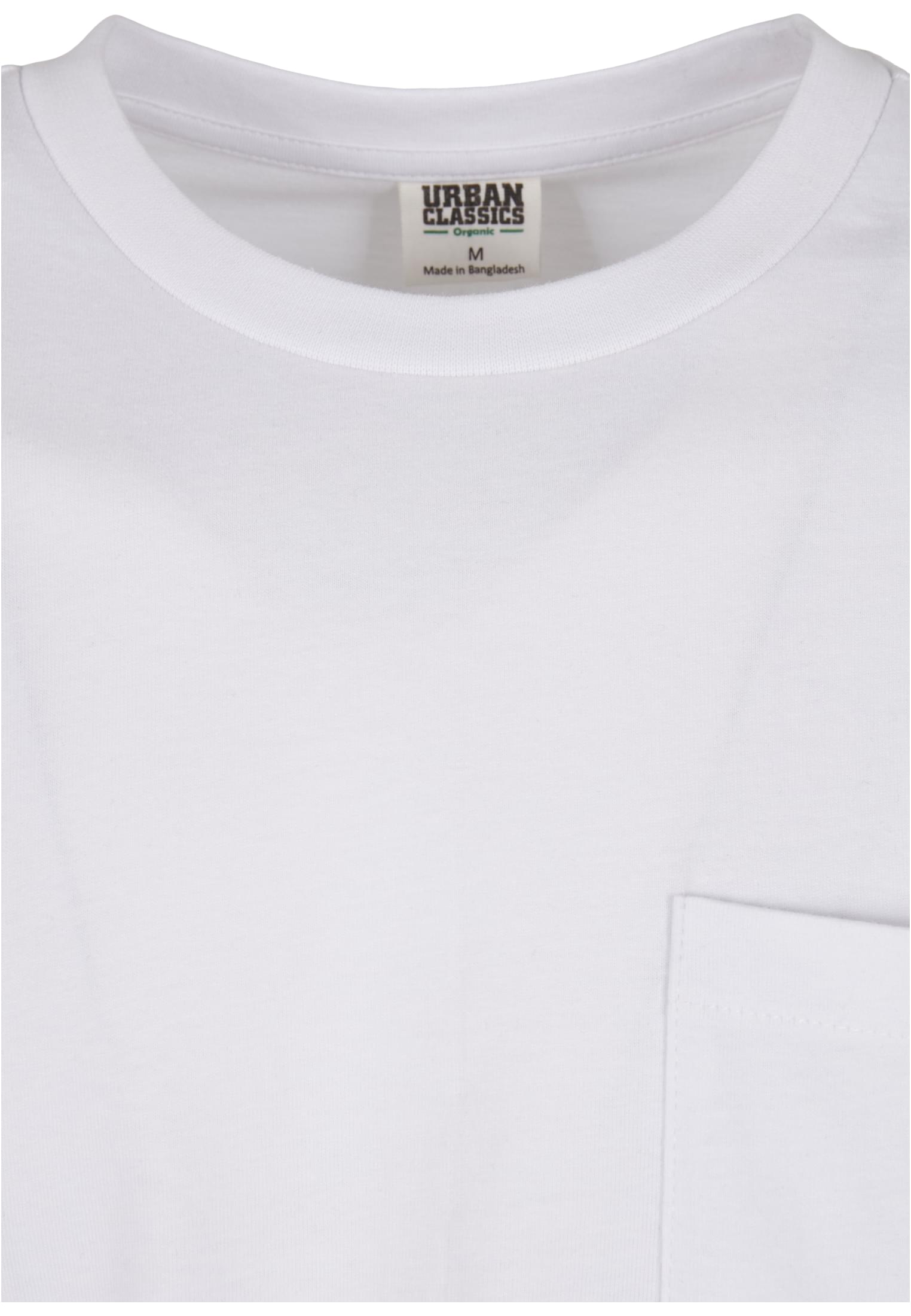 Organic Basic Pocket LS | white