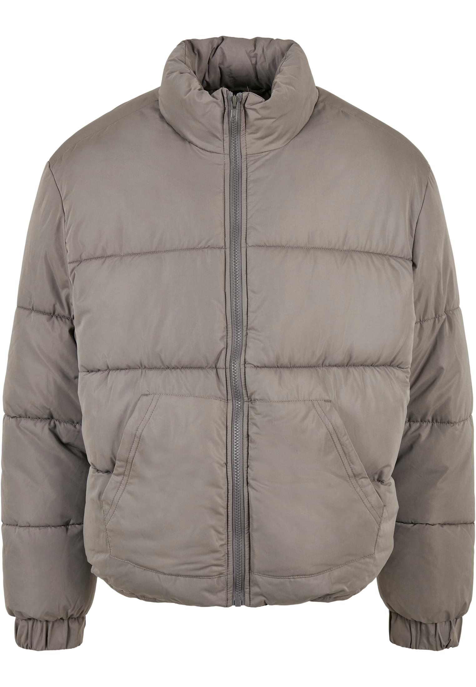 Cropped Down Jacket | asphalt