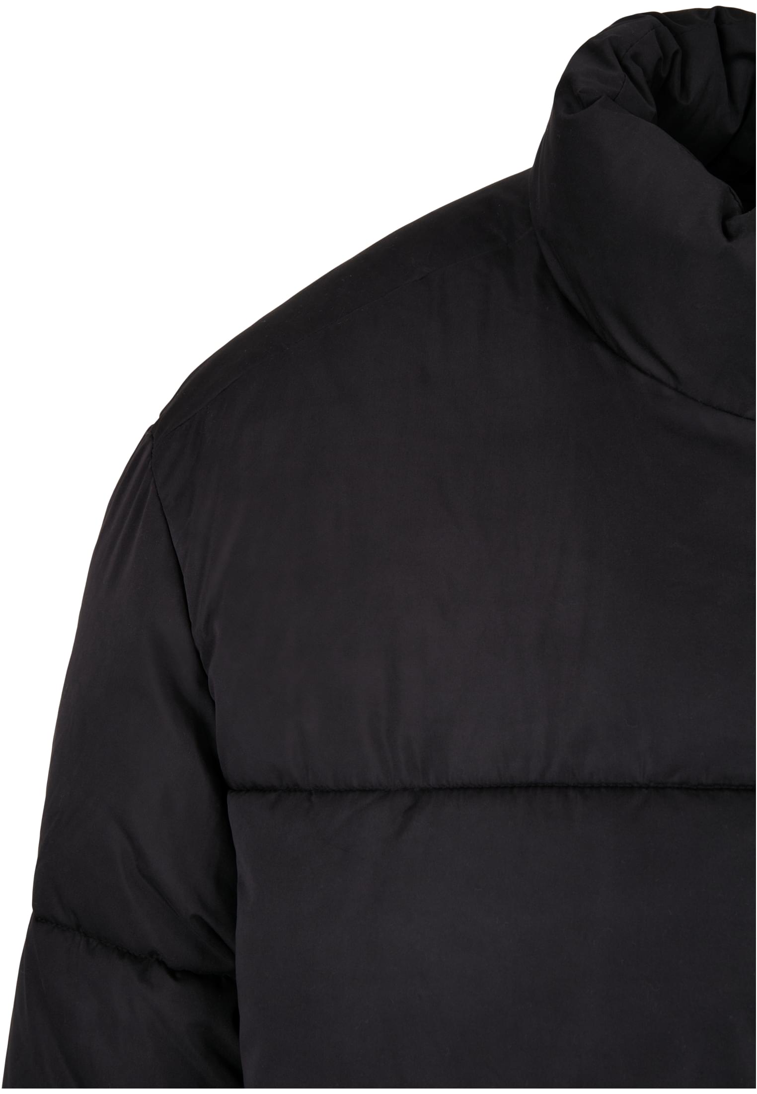 Cropped Down Jacket | black