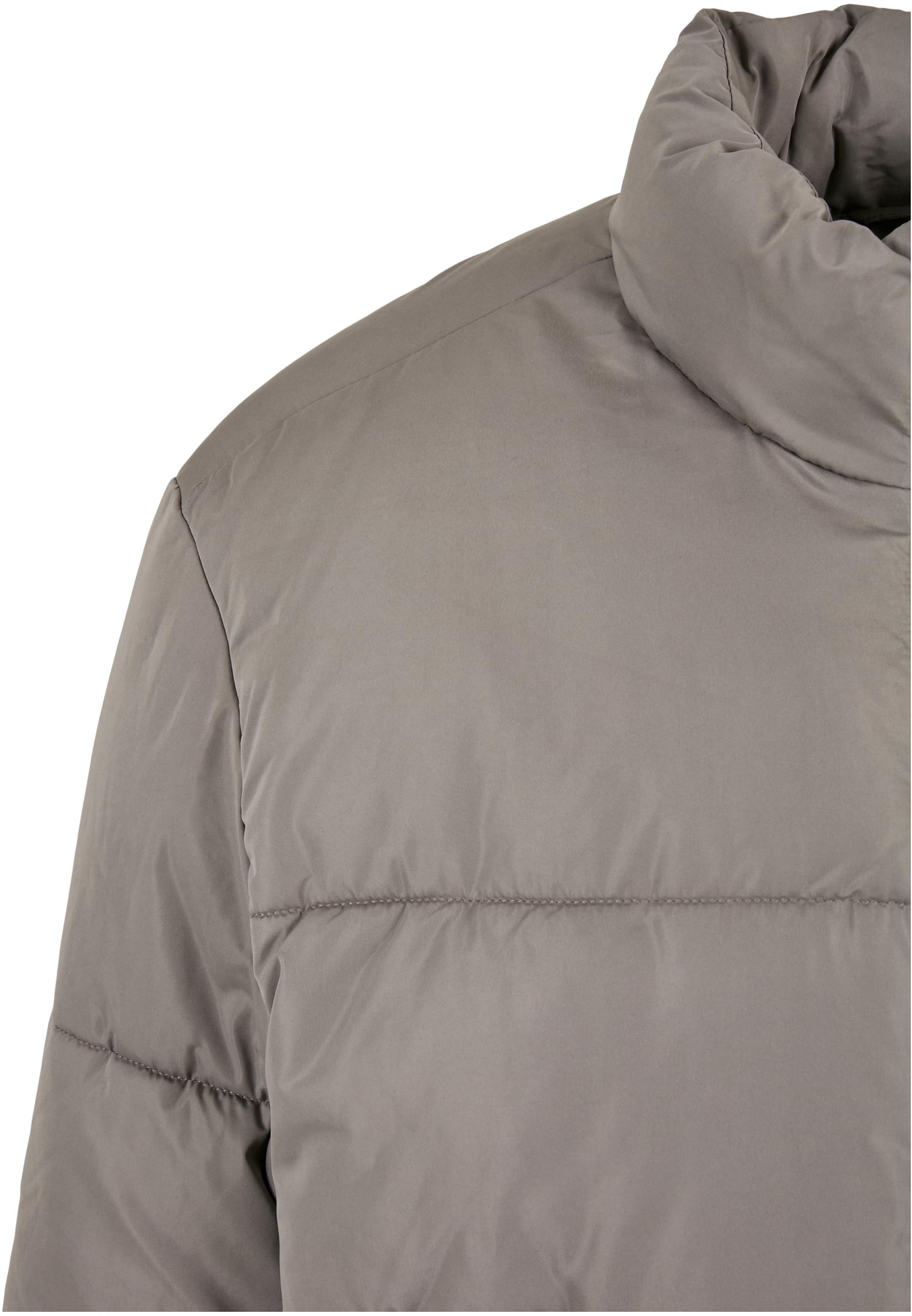 Cropped Down Jacket | asphalt